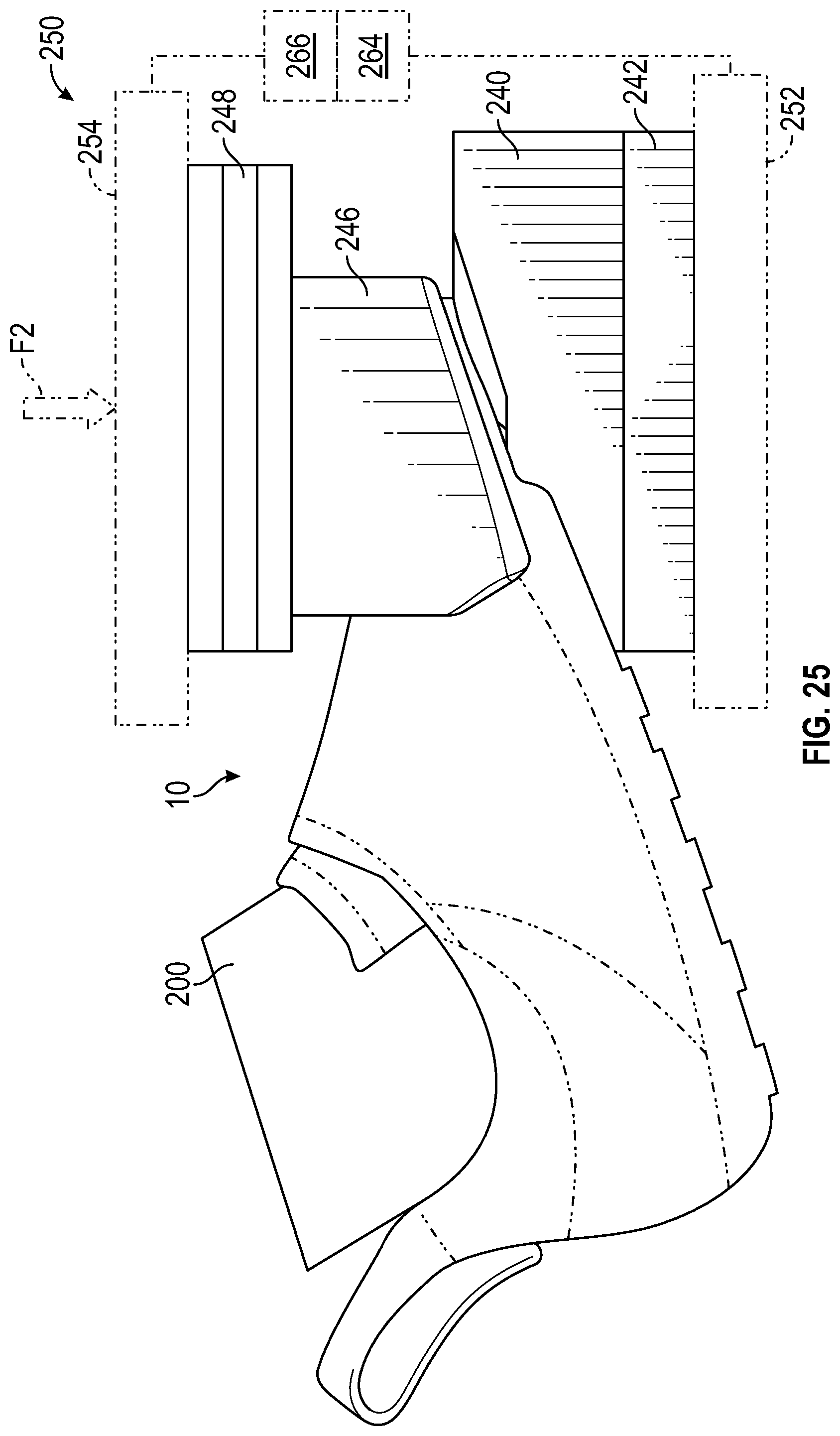 Patent US12396513 Figure 19 – Article of footwear with integrally-knitted upper and sole including grip yarn and method of manufacturing