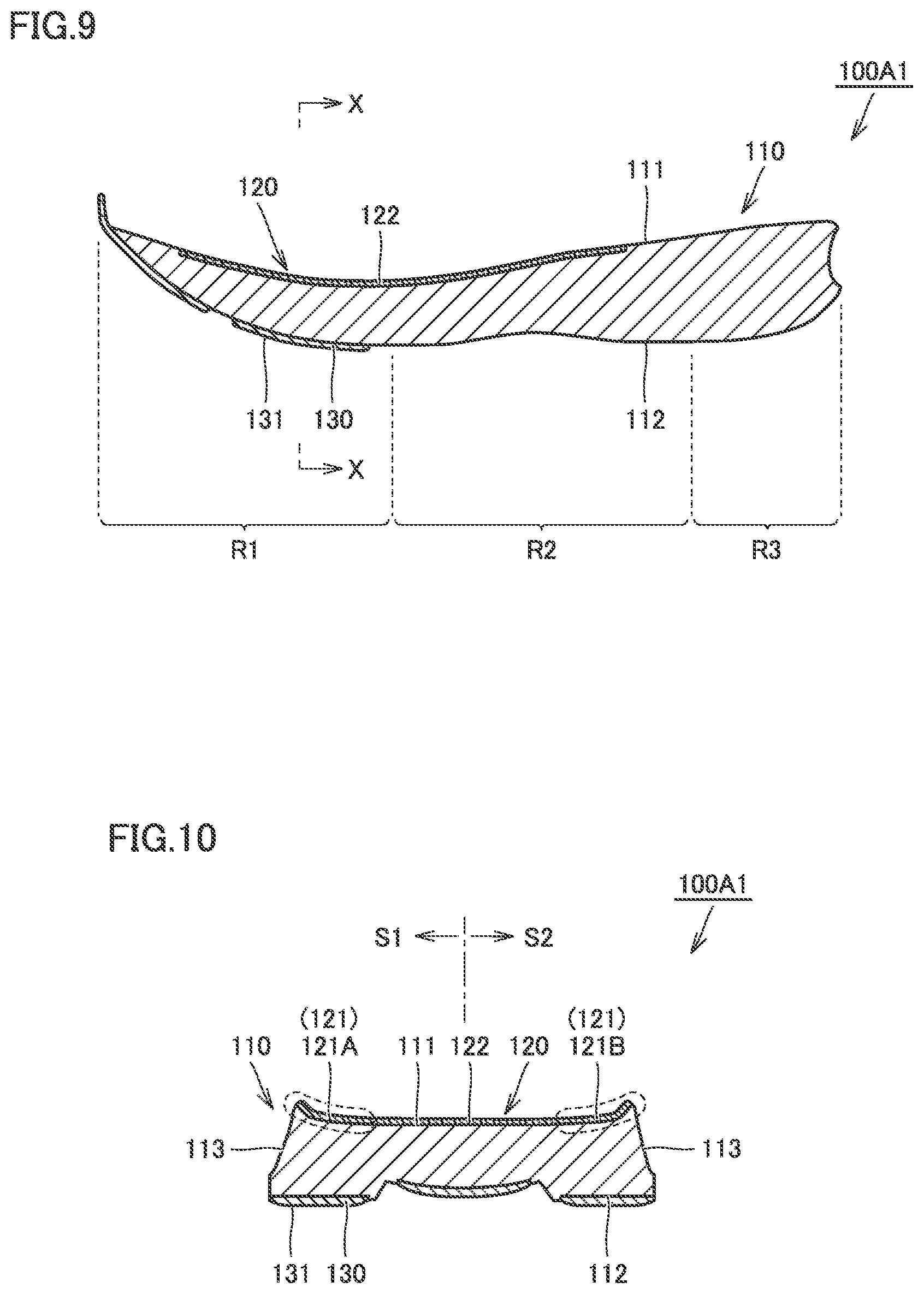 Patent US12396515 Figure 6 – Shoe sole and shoe