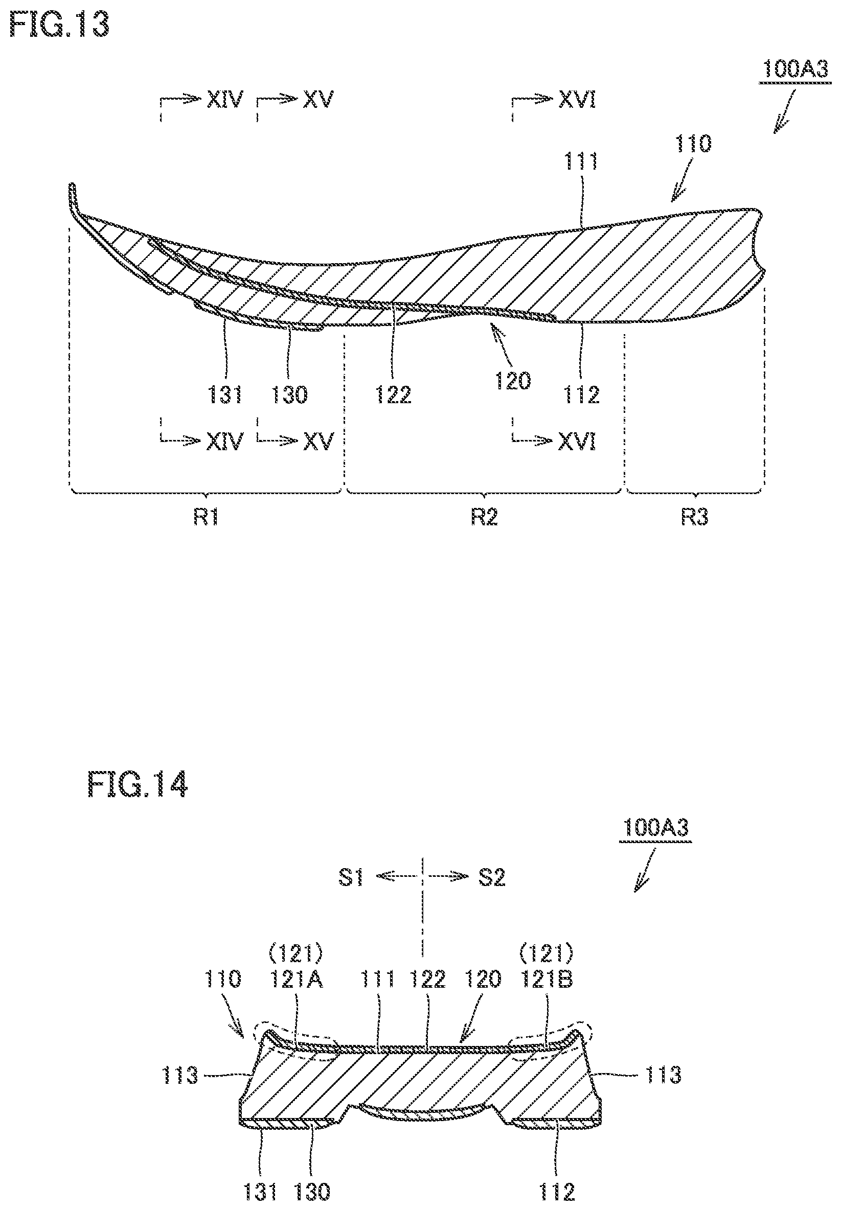 Patent US12396515 Figure 8 – Shoe sole and shoe