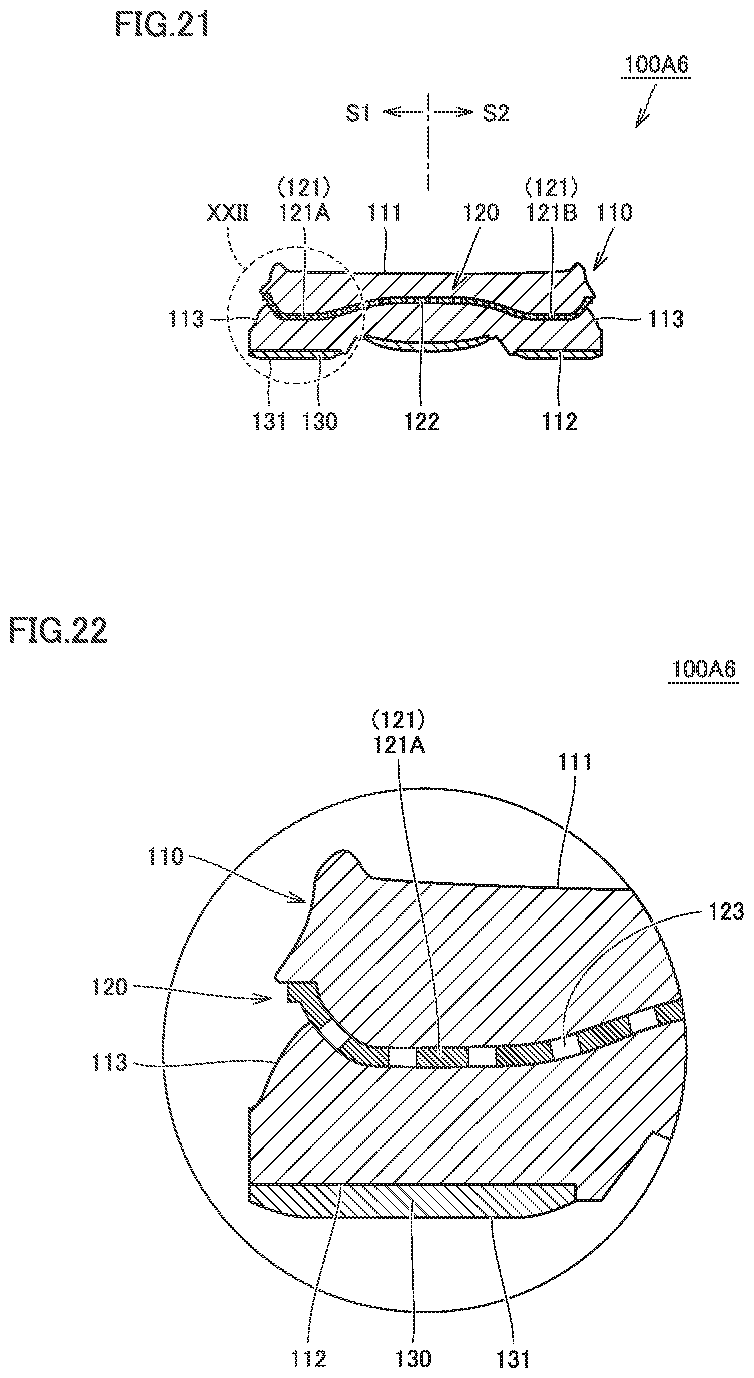 Patent US12396515 Figure 12 – Shoe sole and shoe