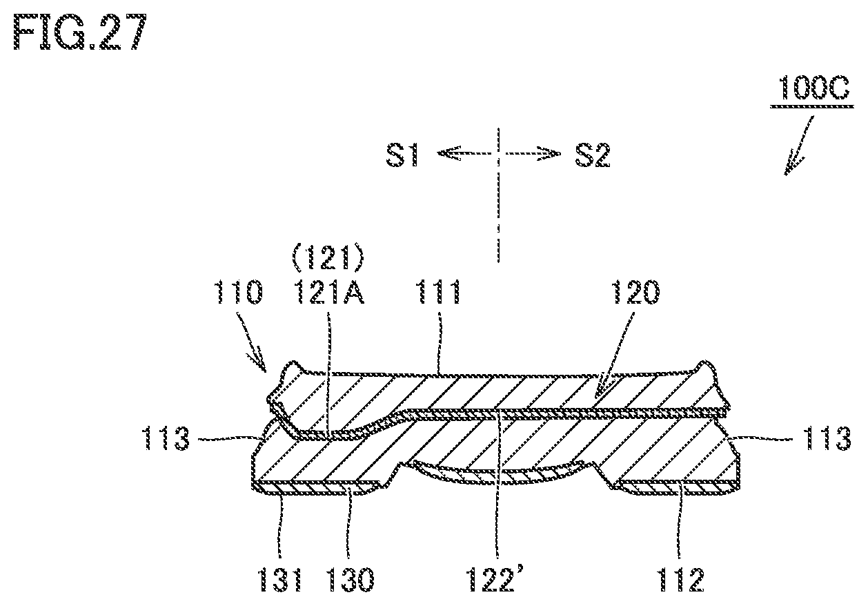 Patent US12396515 Figure 17 – Shoe sole and shoe