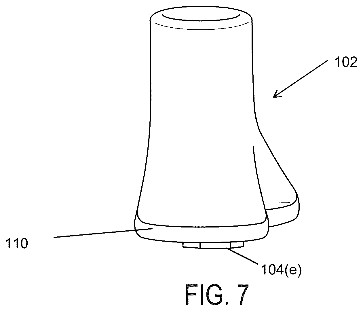 Patent US12396517 Figure 7 – Modular footwear and methods of use thereof