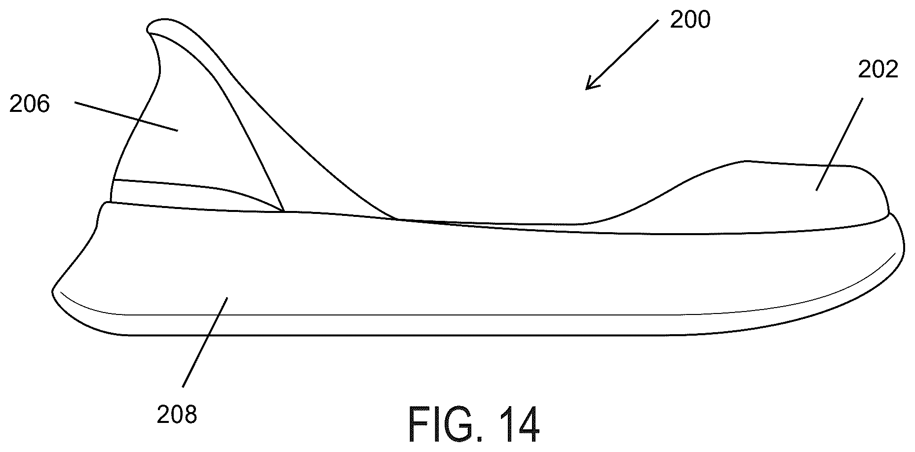 Patent US12396517 Figure 14 – Modular footwear and methods of use thereof