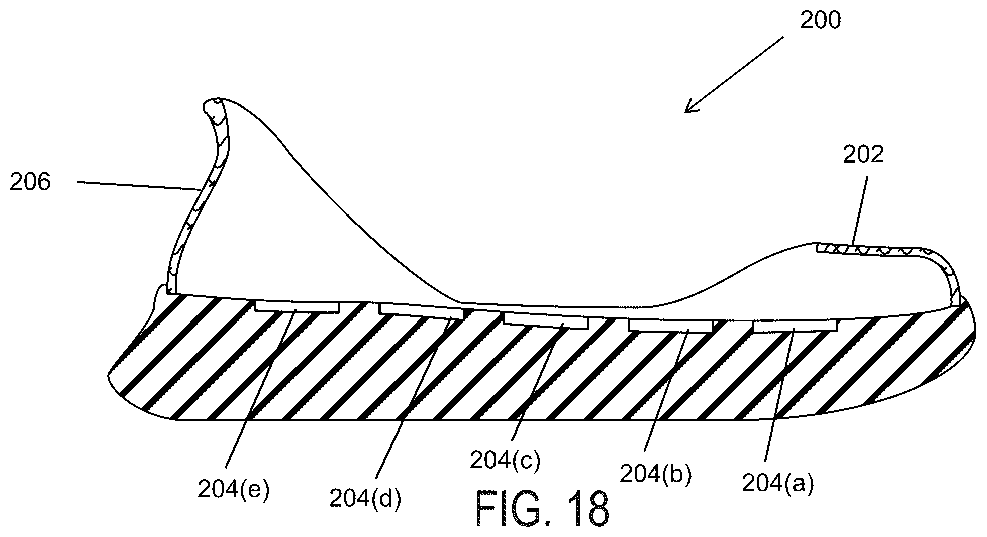 Patent US12396517 Figure 18 – Modular footwear and methods of use thereof