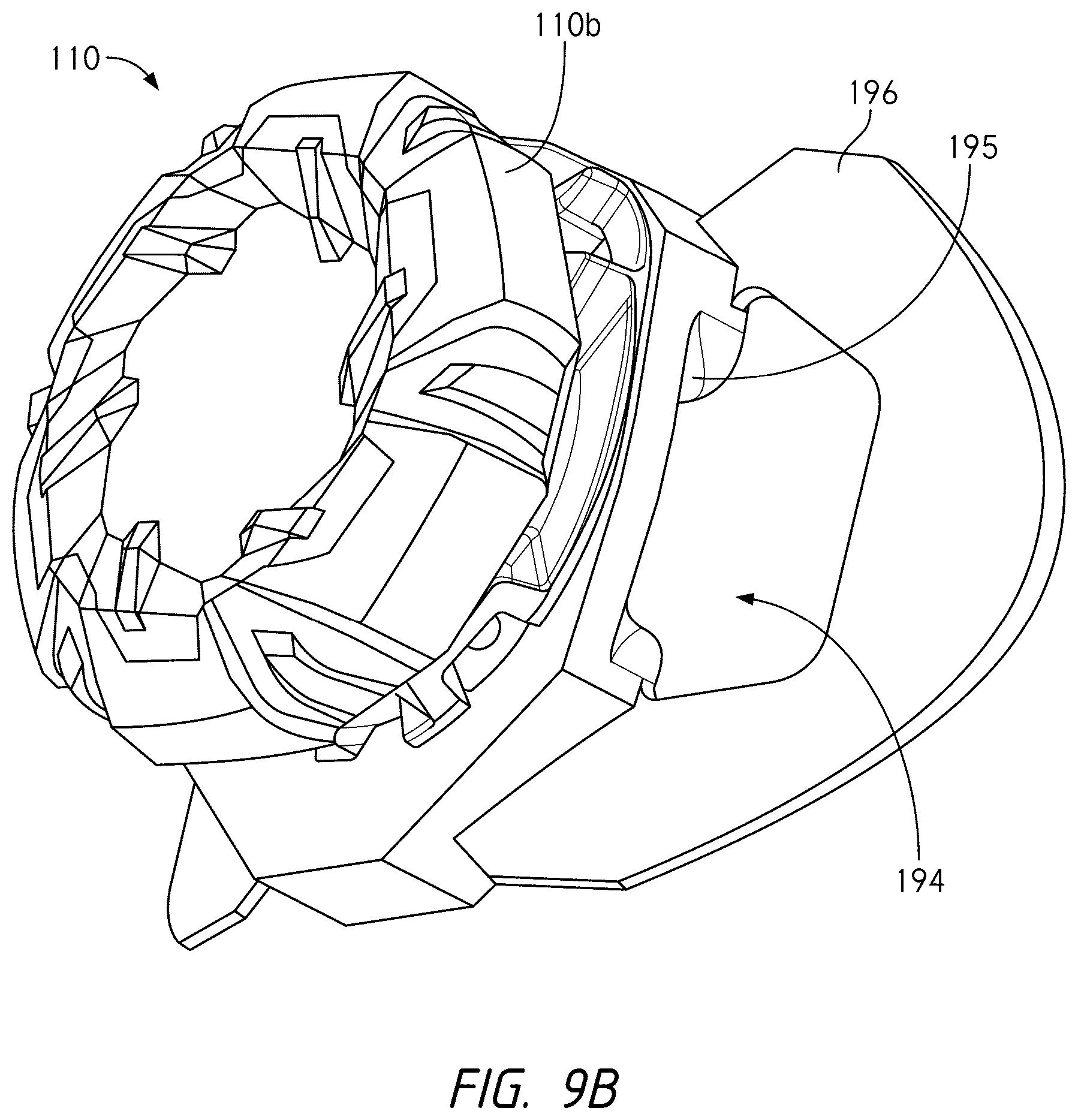 Patent US12396520 Figure 17 – Configurations for footwear employing reel based closure systems