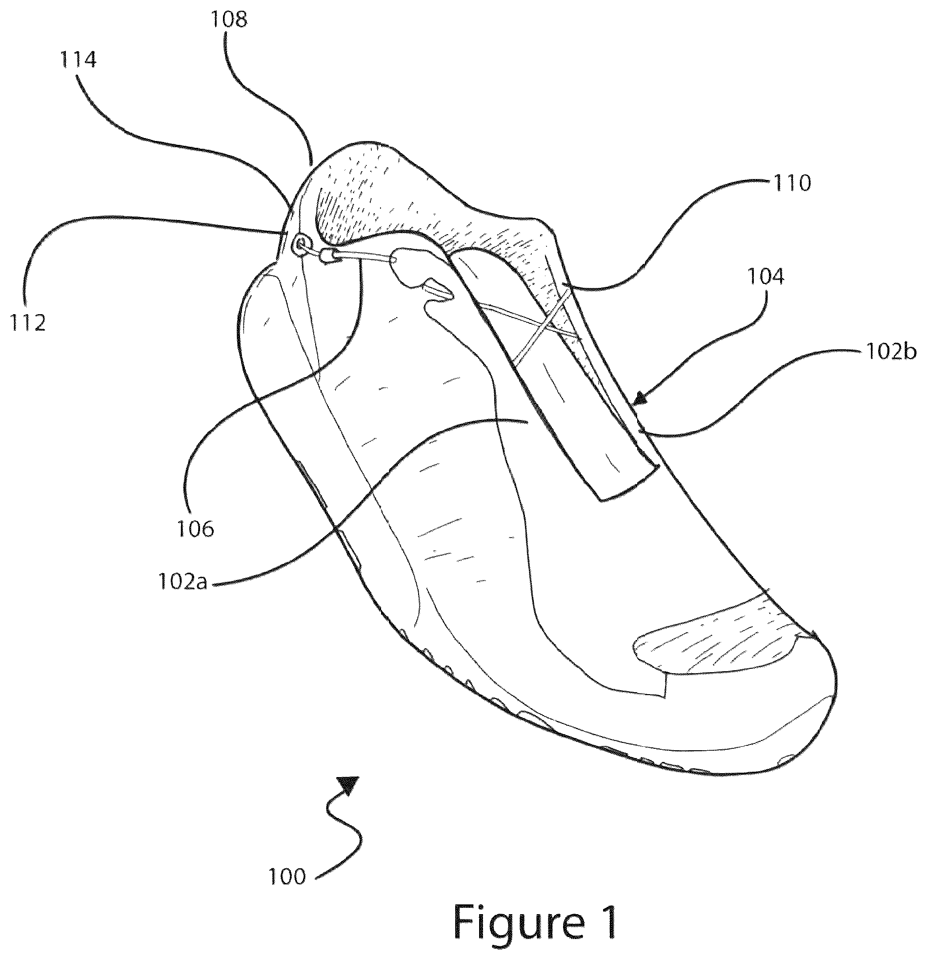 Patent US12396521 Figure 1 – Tightening mechanisms and applications including the same