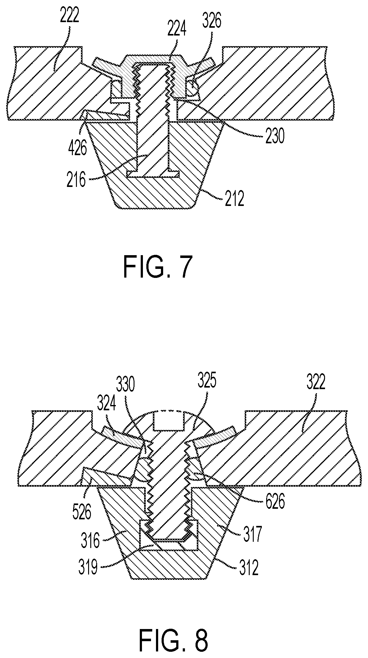 Patent US12396523 Figure 4 – Deflectable cleat system for footwear