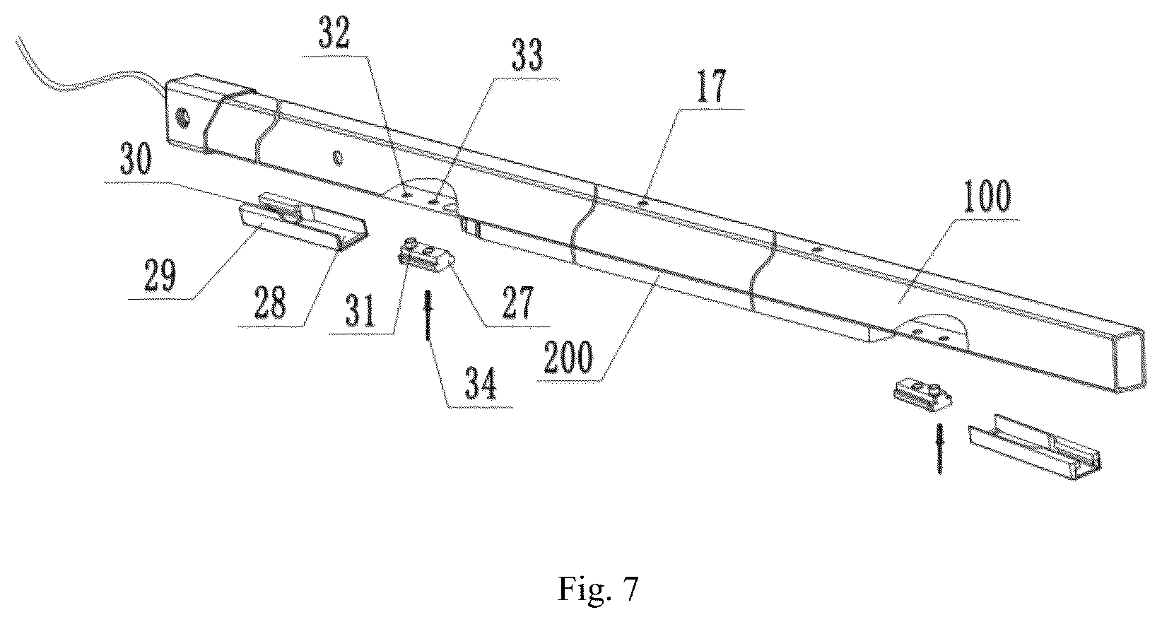 Patent US12396530 Figure 7 – External lamp structure