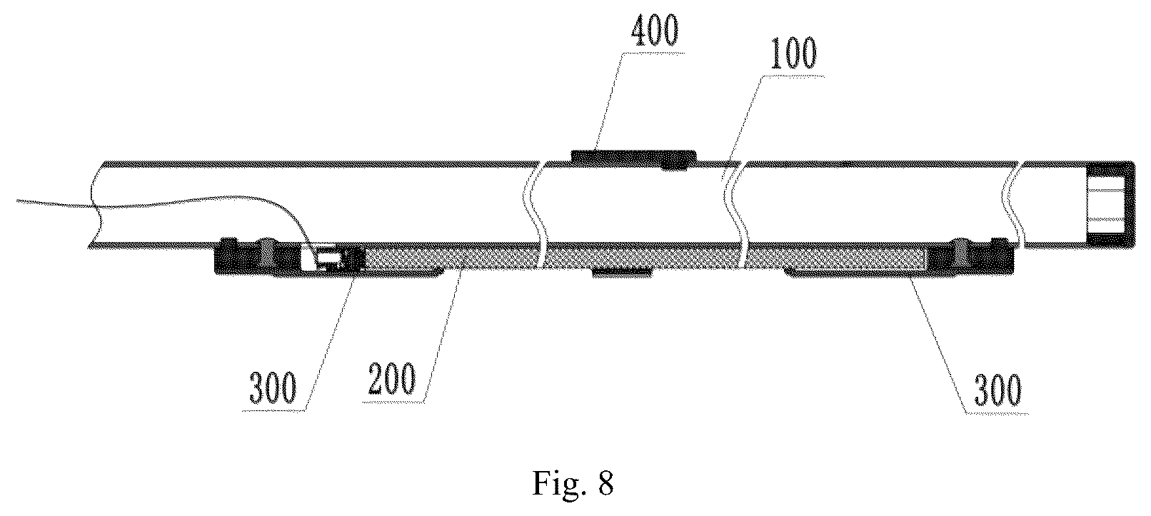 Patent US12396530 Figure 8 – External lamp structure