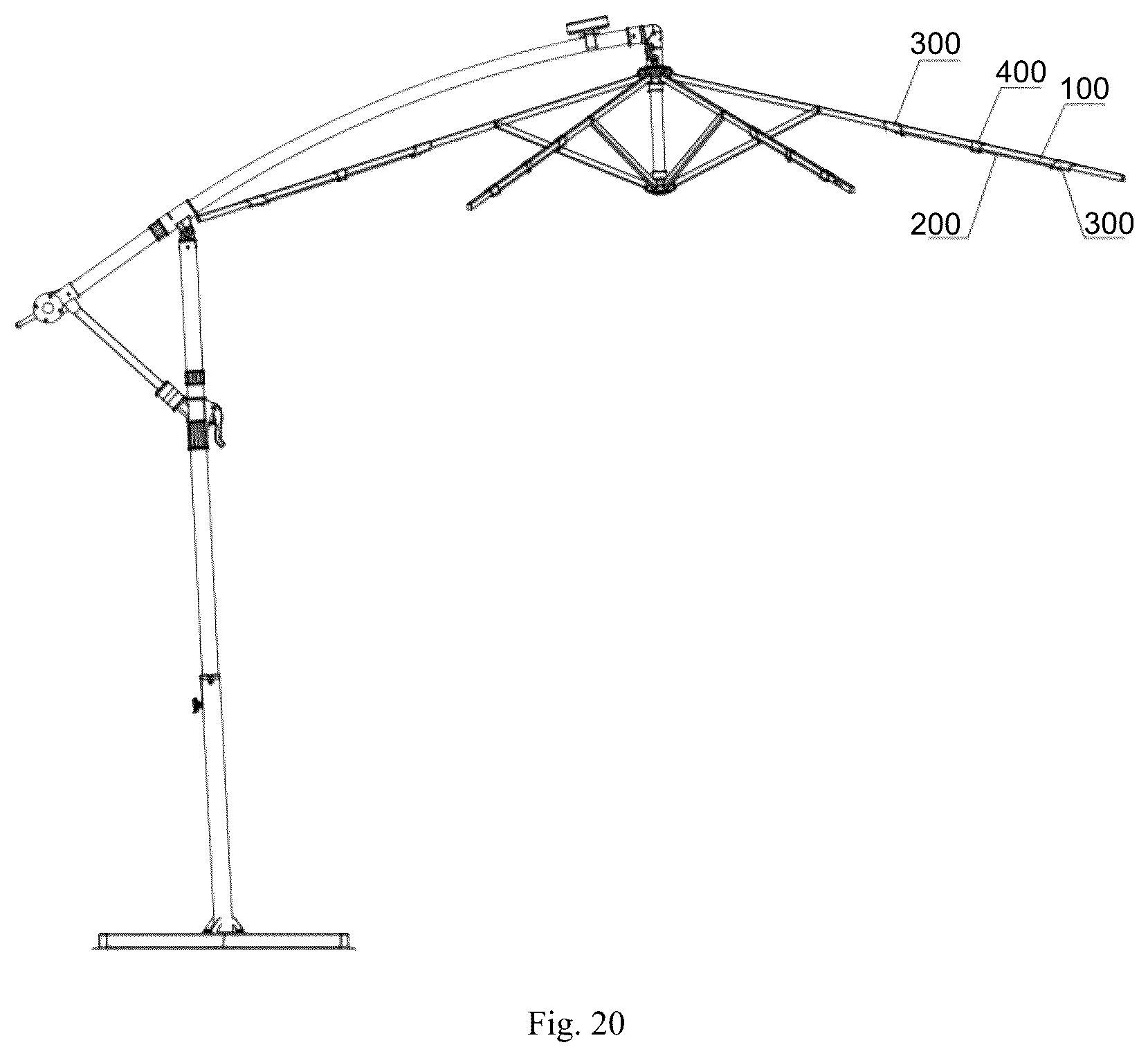 Patent US12396530 Figure 20 – External lamp structure