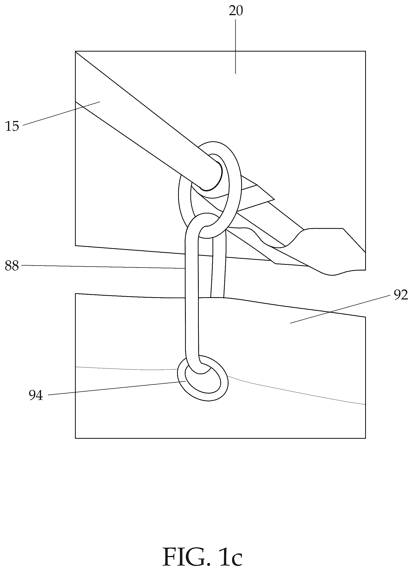 Patent US12396531 Figure 4 – Visor device and assembly for an umbrella