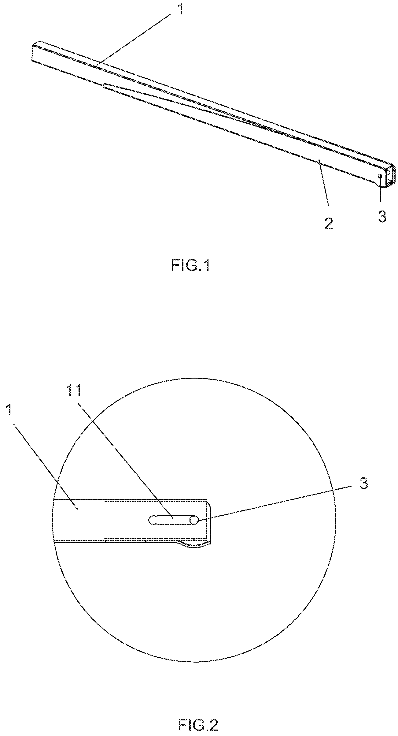 Patent US12396532 Figure 1 – Foldable rod of an umbrella