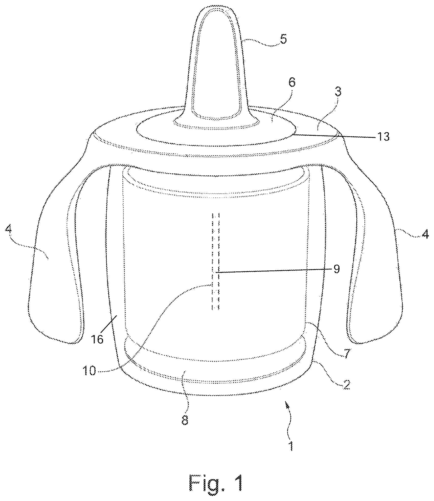 Patent US12396535 — Portable, heatable container — Figure 1