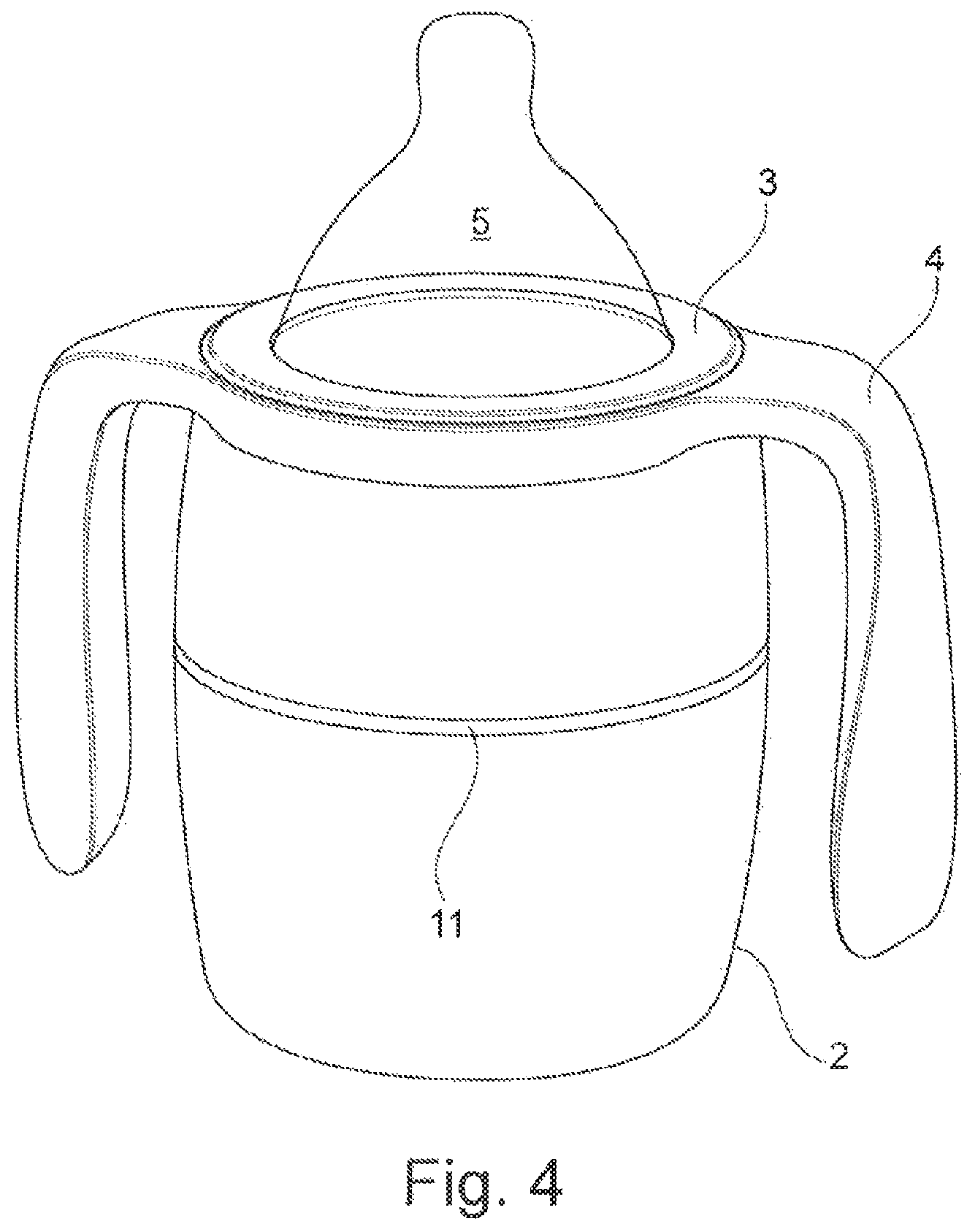 Patent US12396535 Figure 3 – Portable, heatable container