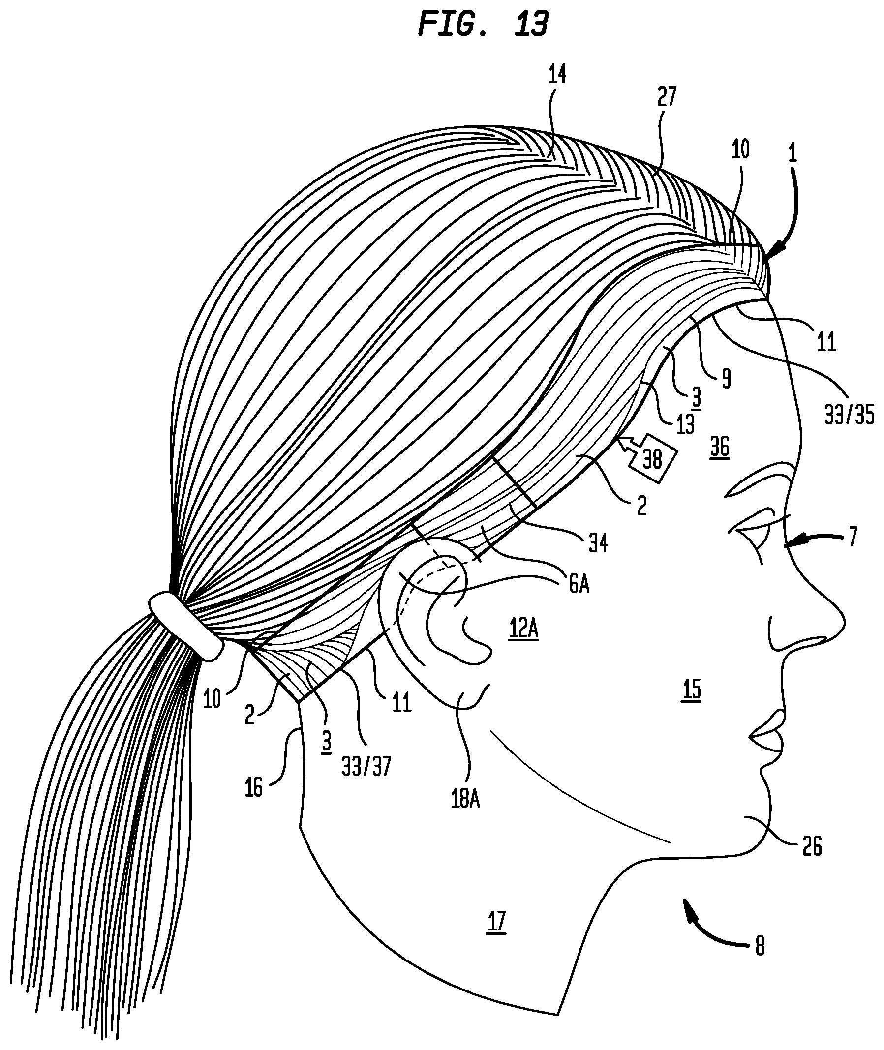 Patent US12396540 Figure 10 – Hair treatment system
