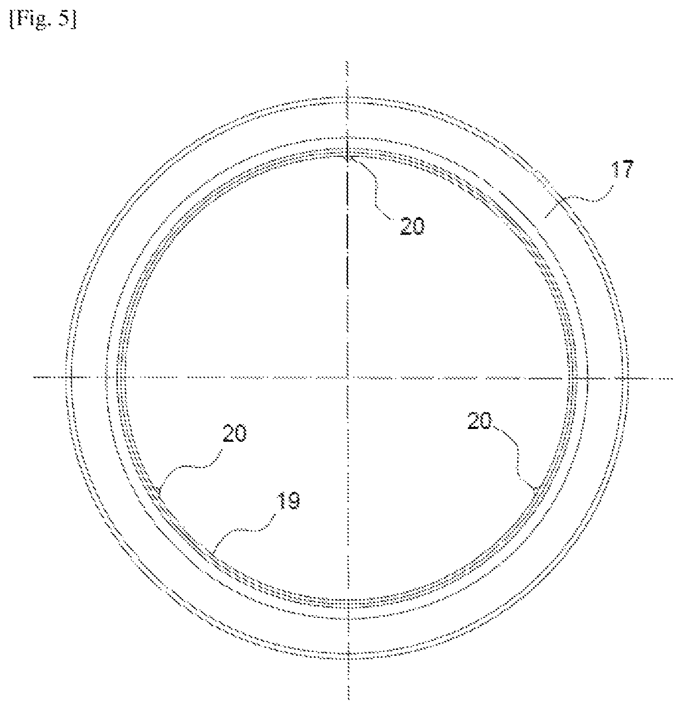 Patent US12396541 Figure 3 – Casing for a refillable container device for cosmetic product and associated container device