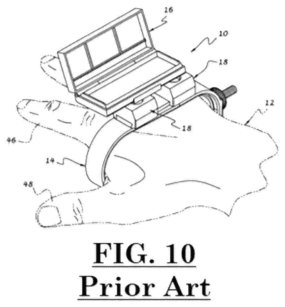 Patent US12396542 Figure 10 – Wrist palette and methods for making same