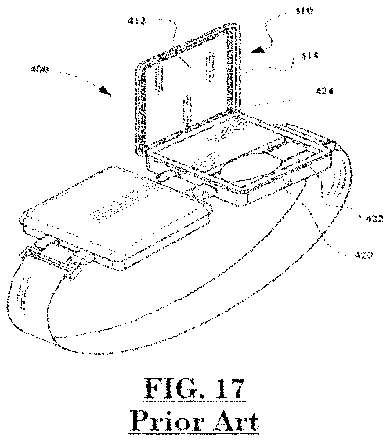 Patent US12396542 Figure 17 – Wrist palette and methods for making same