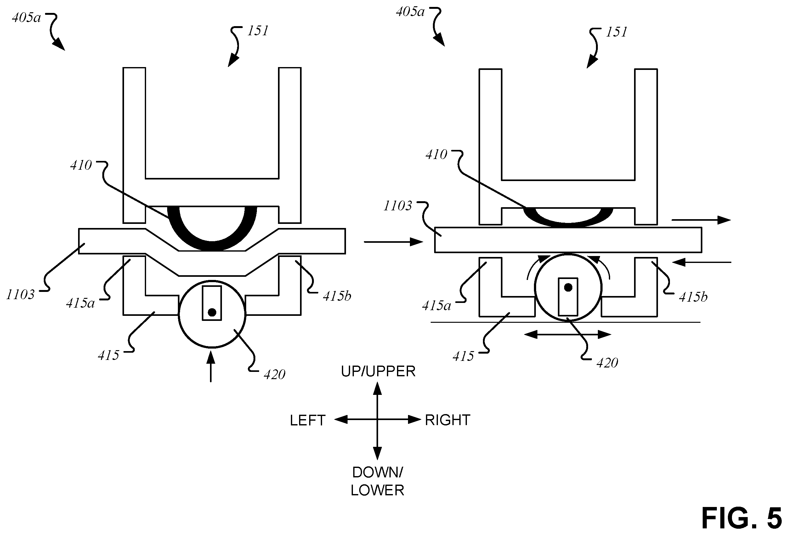Patent US12396544 Figure 6 – Strap adjustment system for a cosmetic applicator configured for users with limited mobility