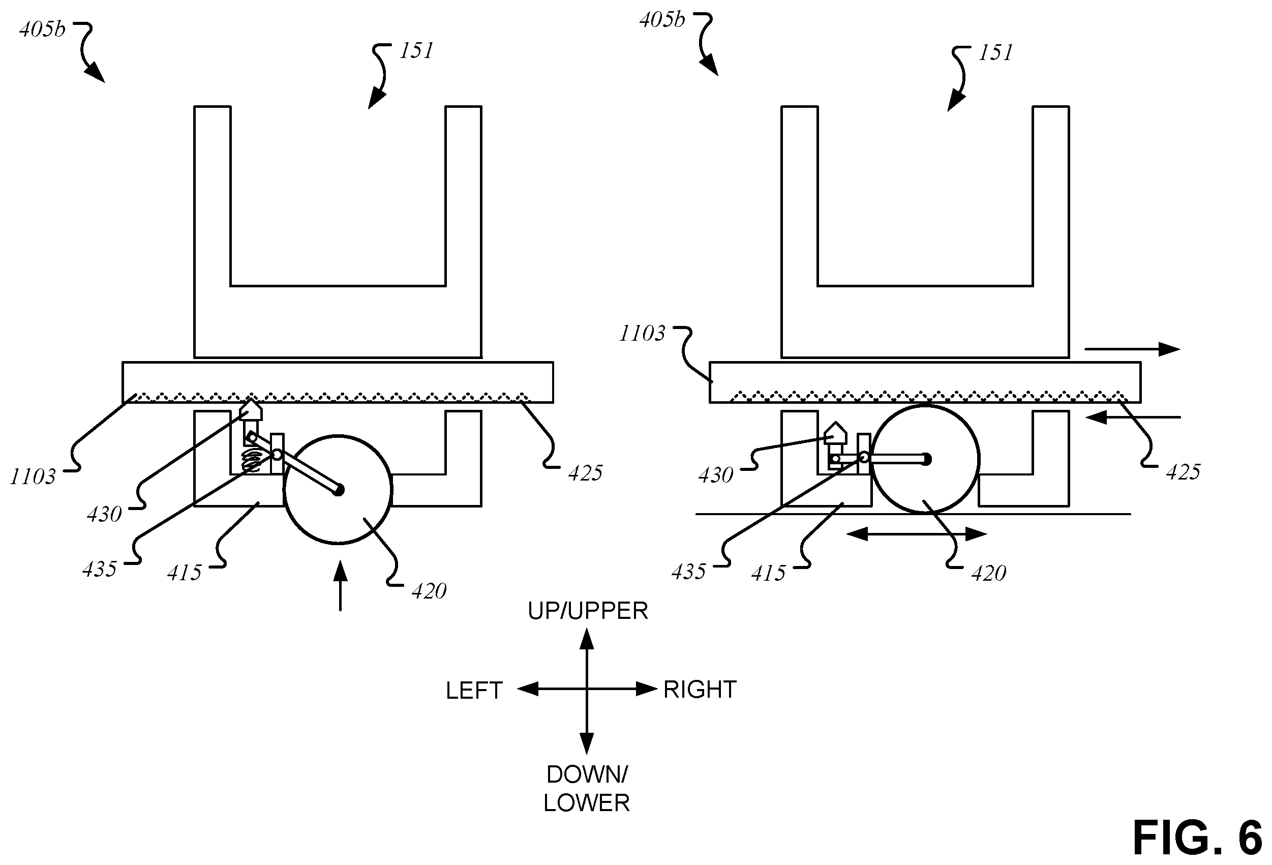 Patent US12396544 Figure 7 – Strap adjustment system for a cosmetic applicator configured for users with limited mobility