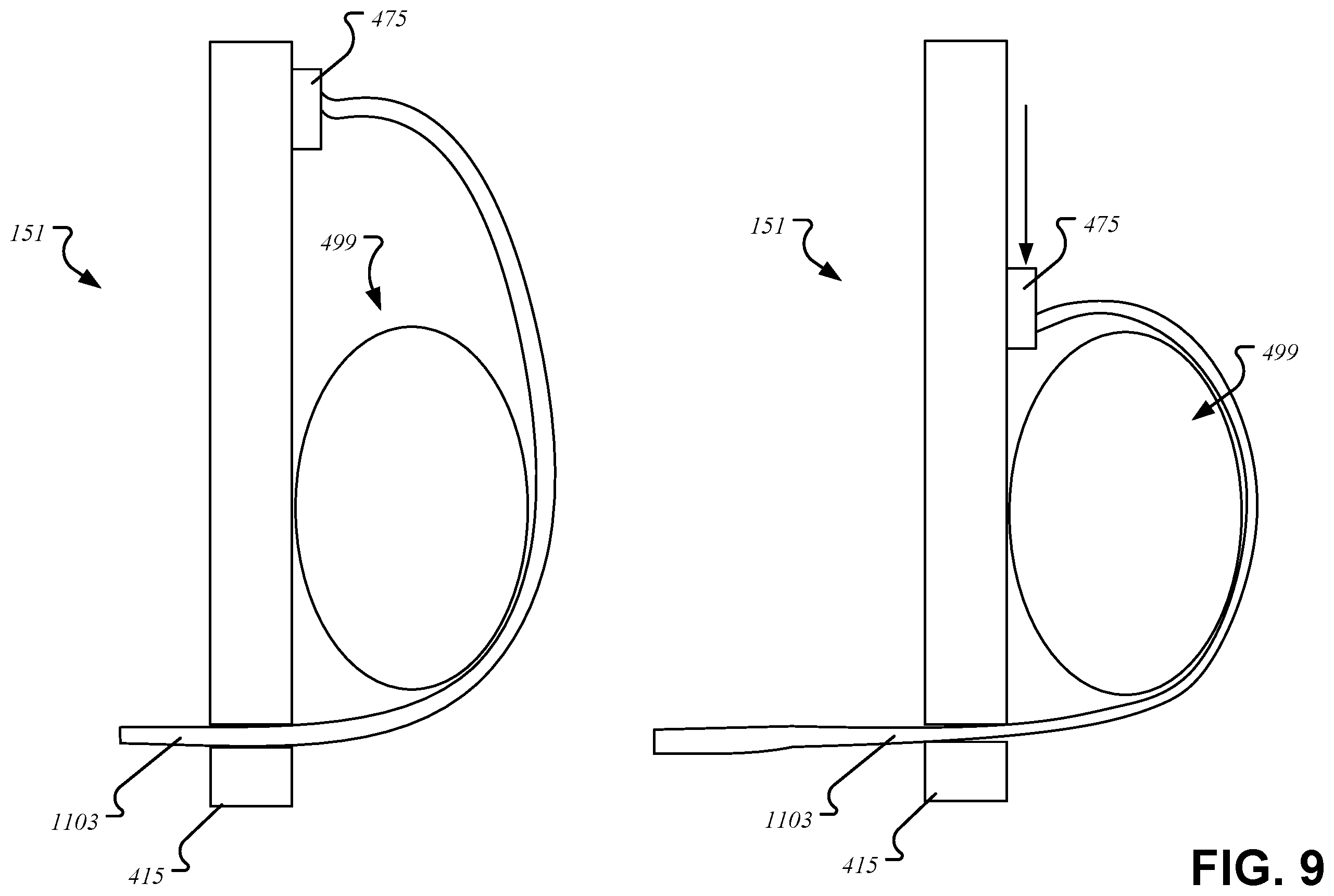 Patent US12396544 Figure 10 – Strap adjustment system for a cosmetic applicator configured for users with limited mobility