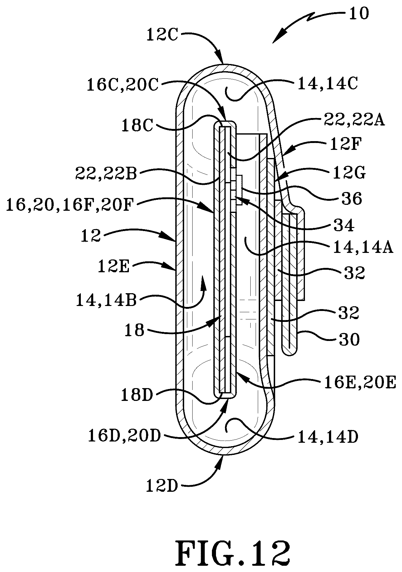 Patent US12396545 Figure 7 – Running belt