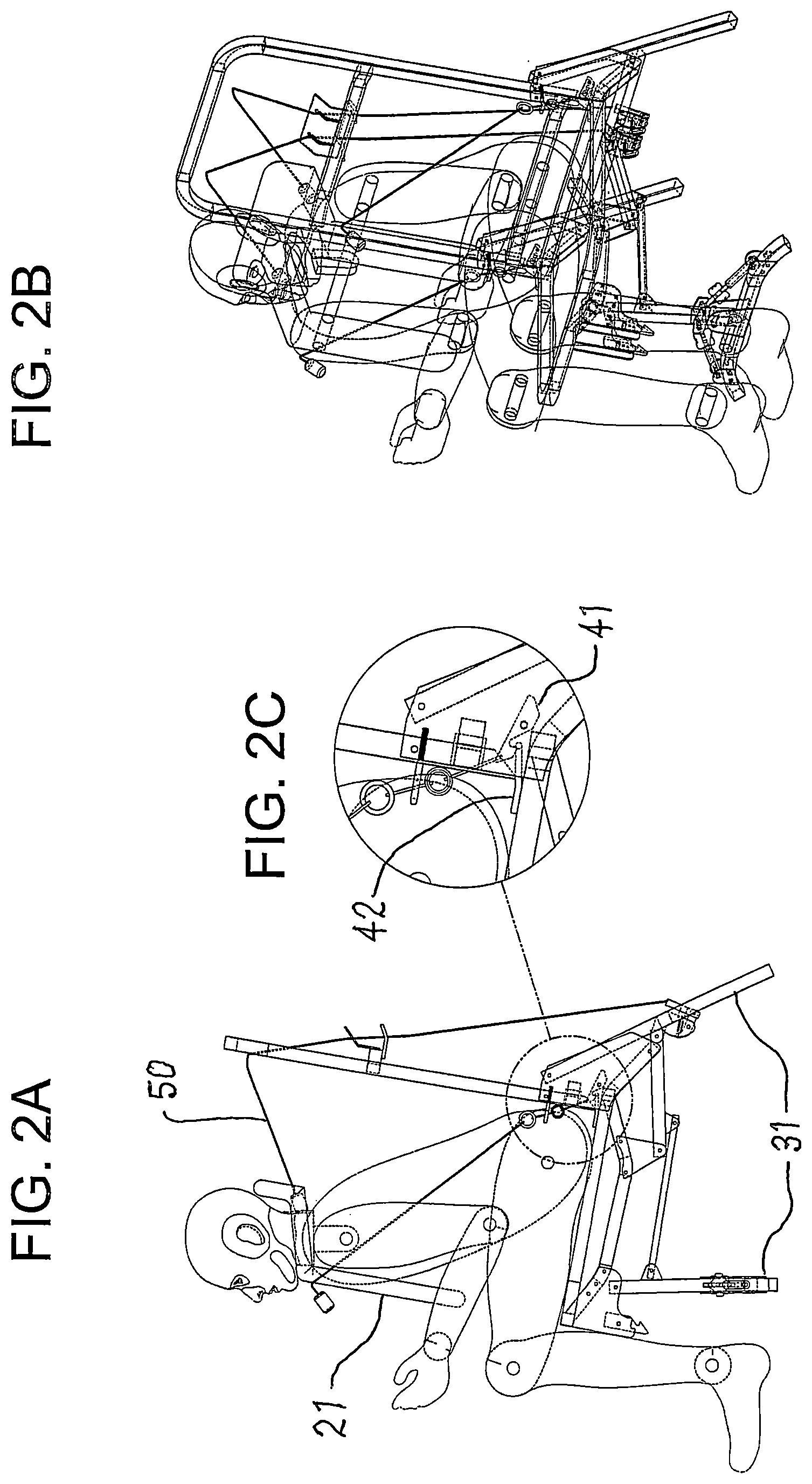 Patent US12396547 Figure 2 – Combination chair backpack