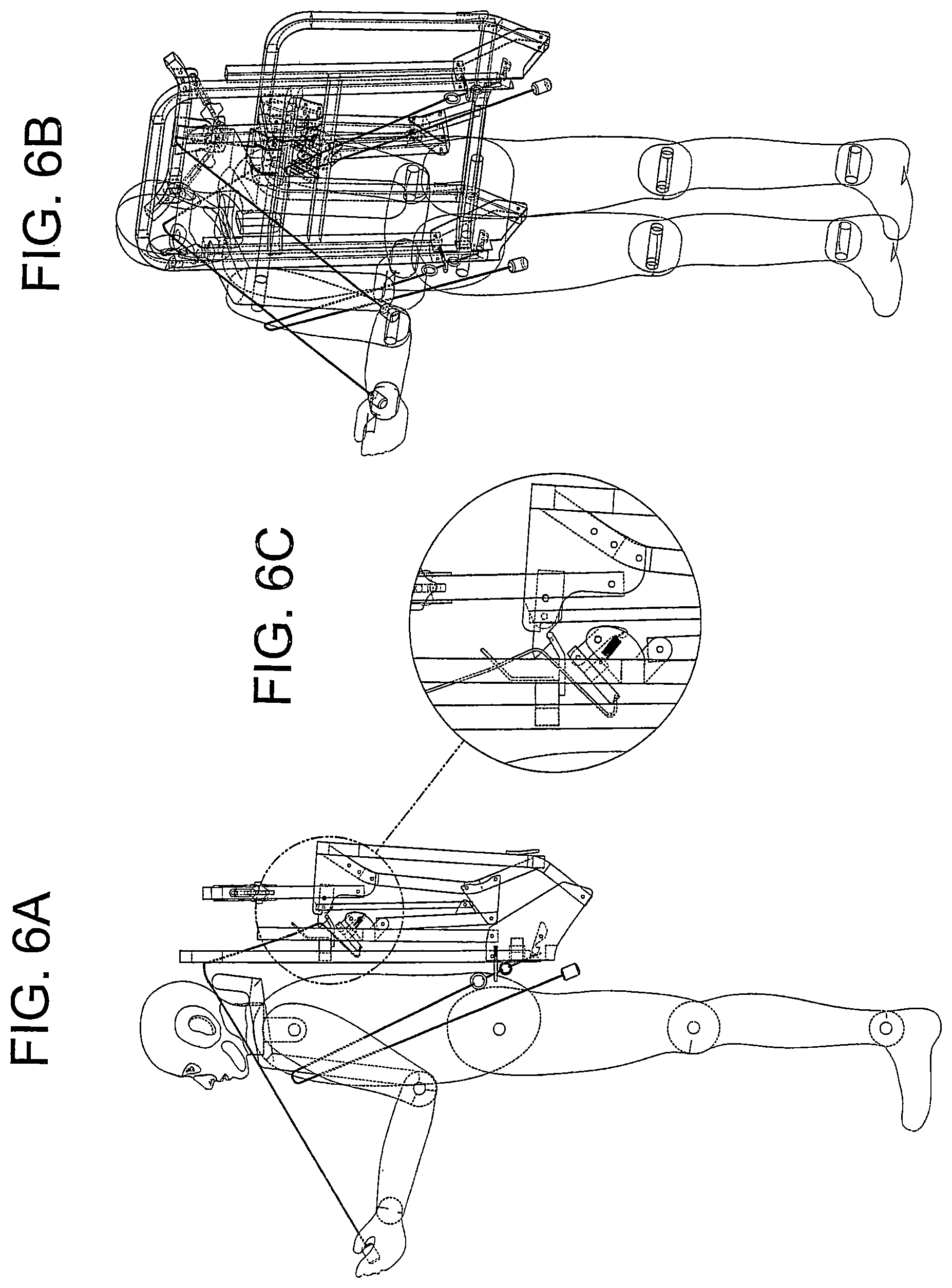 Patent US12396547 Figure 6 – Combination chair backpack
