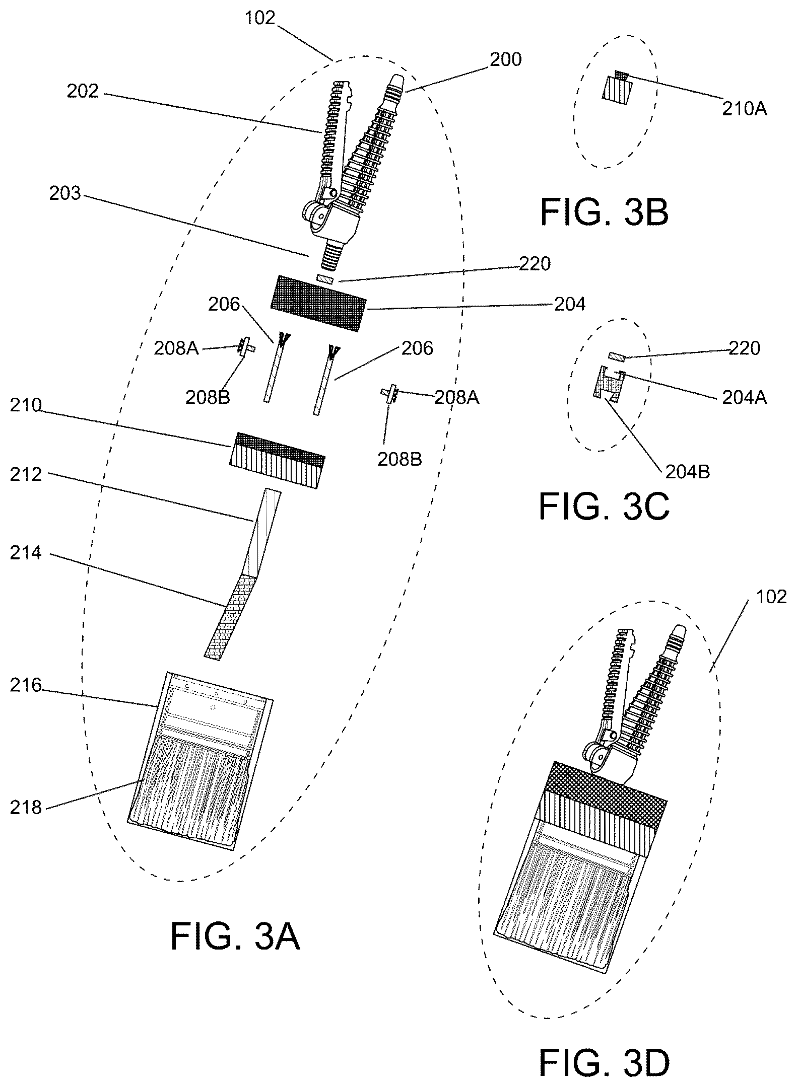Patent US12396549 Figure 3 – Portable liquid cover system