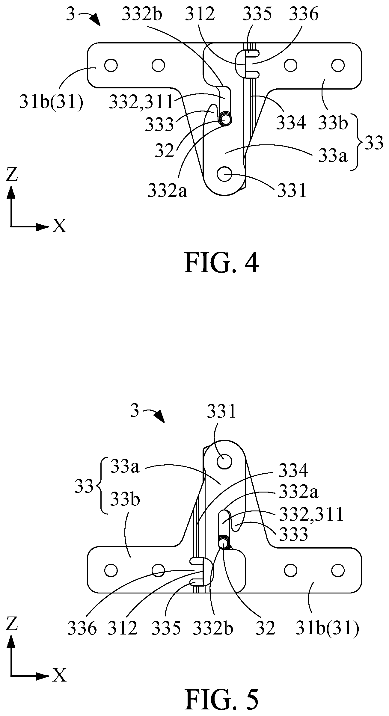 Patent US12396551 Figure 4 – Folding table