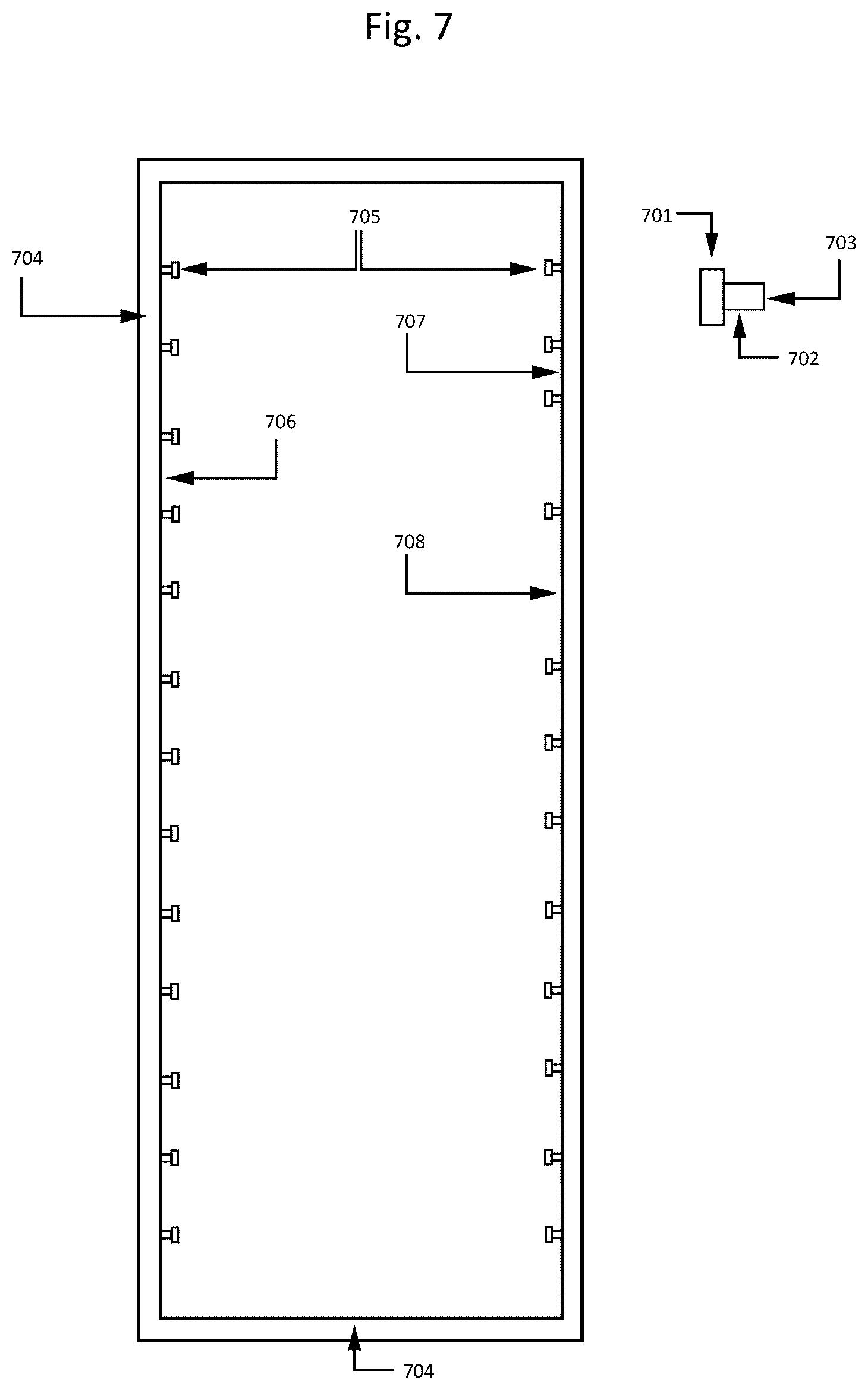 Patent US12396554 Figure 7 – Equipment disinfection cabinet