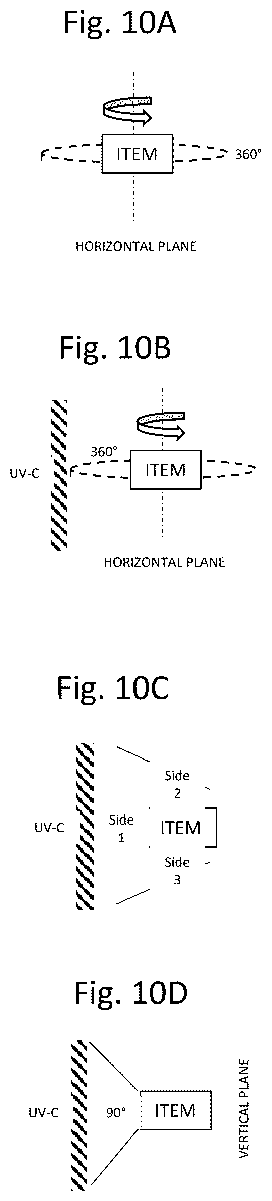 Patent US12396554 Figure 11 – Equipment disinfection cabinet