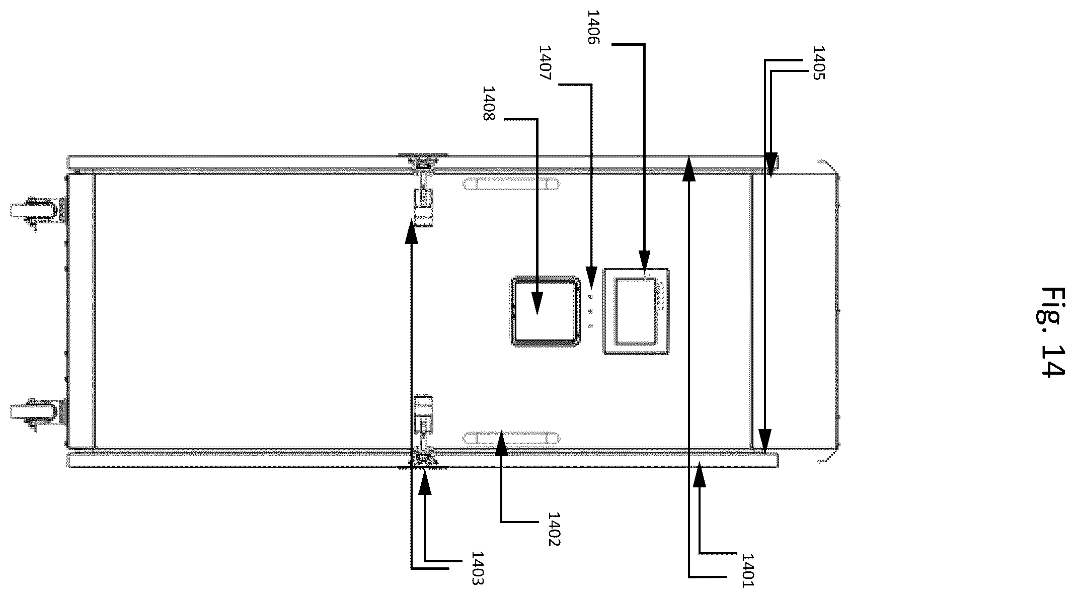 Patent US12396554 Figure 16 – Equipment disinfection cabinet
