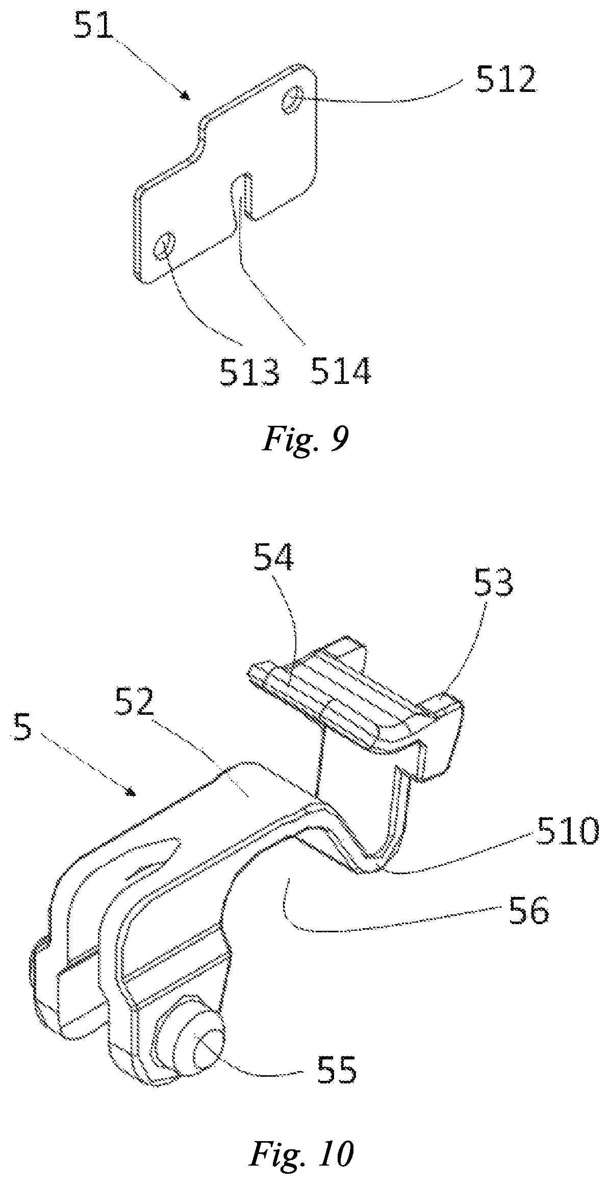 Patent US12396556 Figure 8 – Shelving system