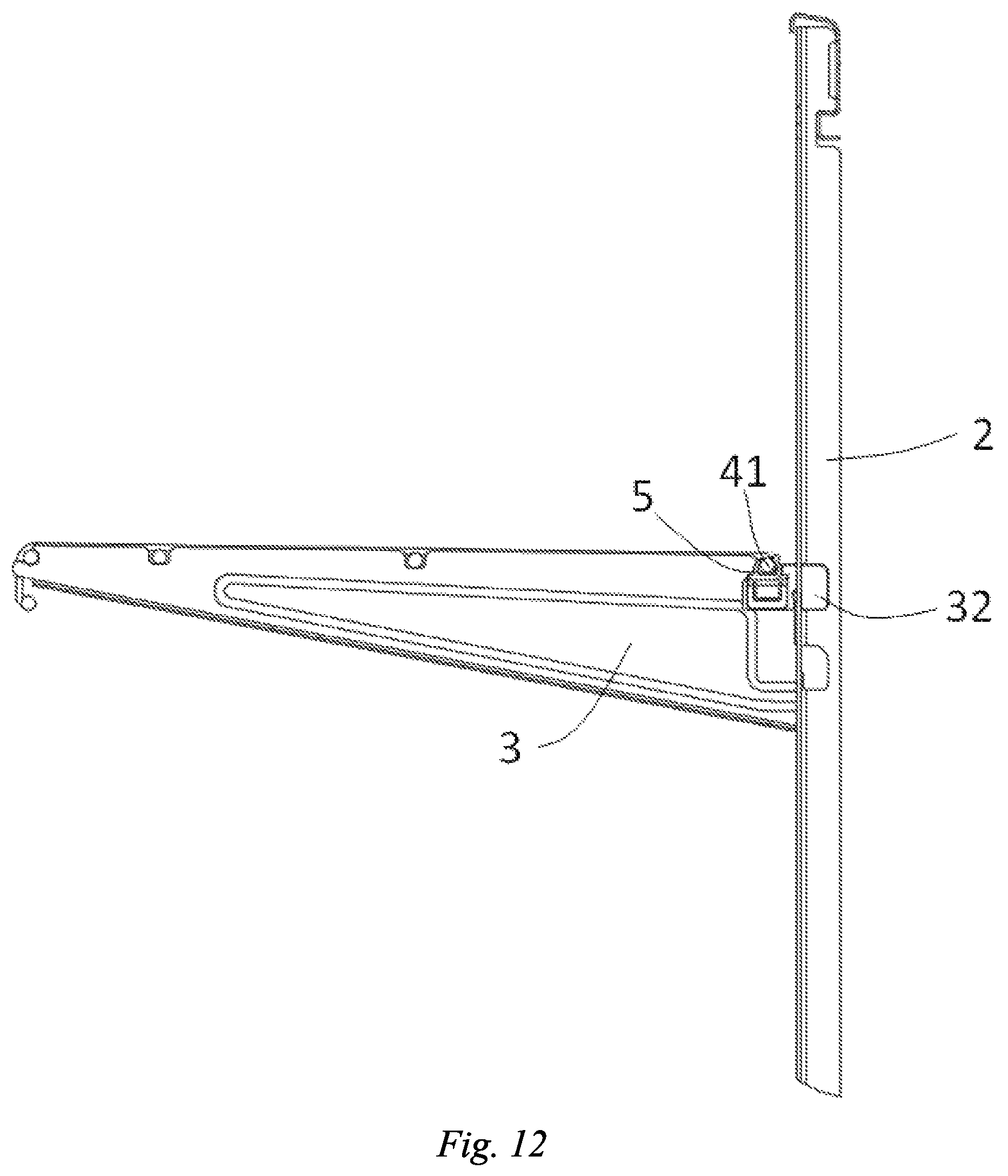 Patent US12396556 Figure 10 – Shelving system
