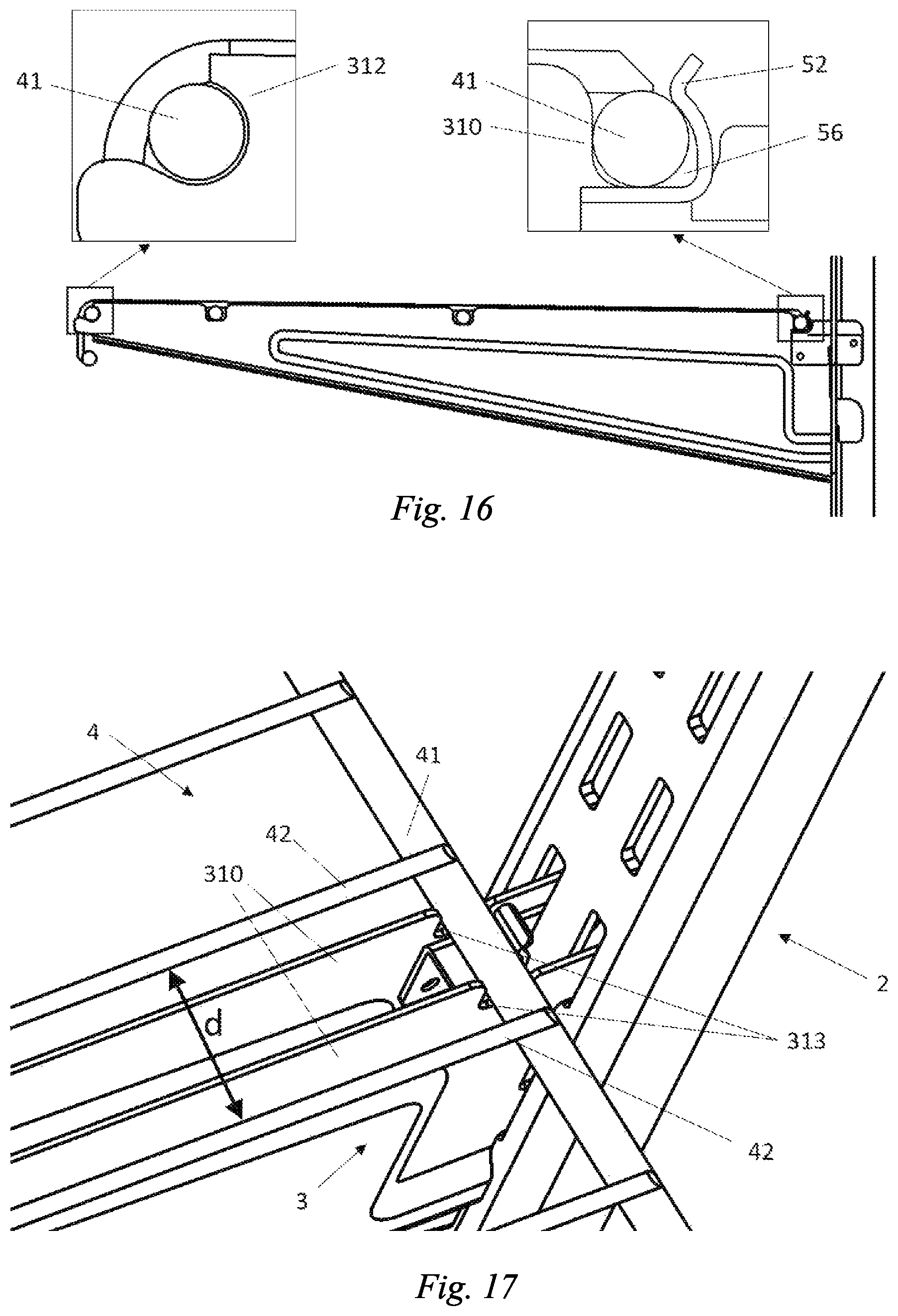 Patent US12396556 Figure 13 – Shelving system