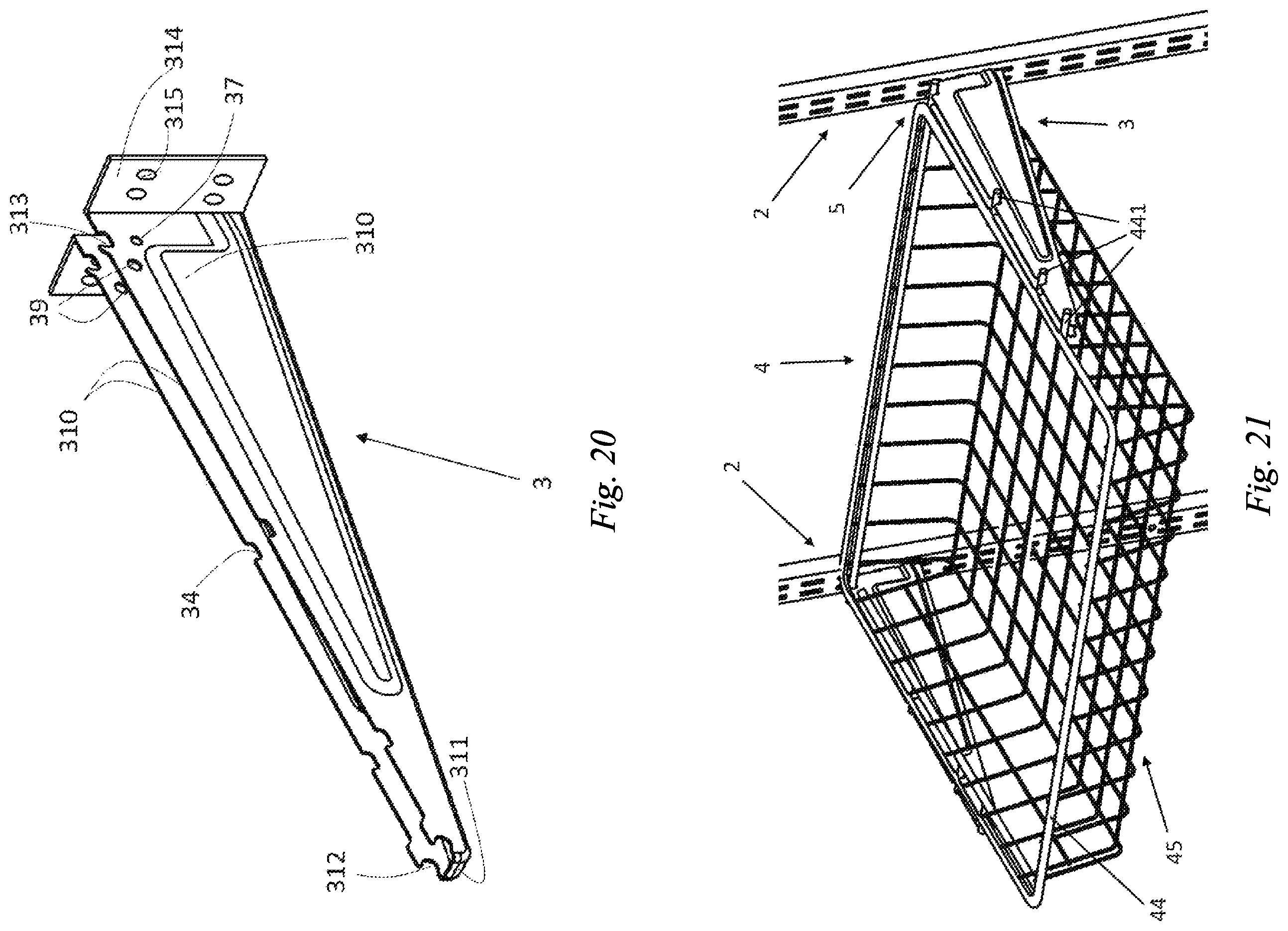 Patent US12396556 Figure 15 – Shelving system