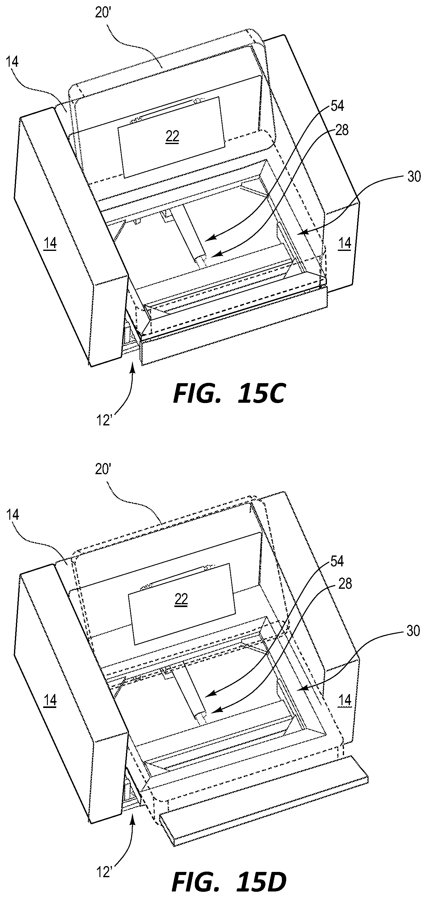 Patent US12396557 Figure 17 – Modular furniture and reclining assemblies
