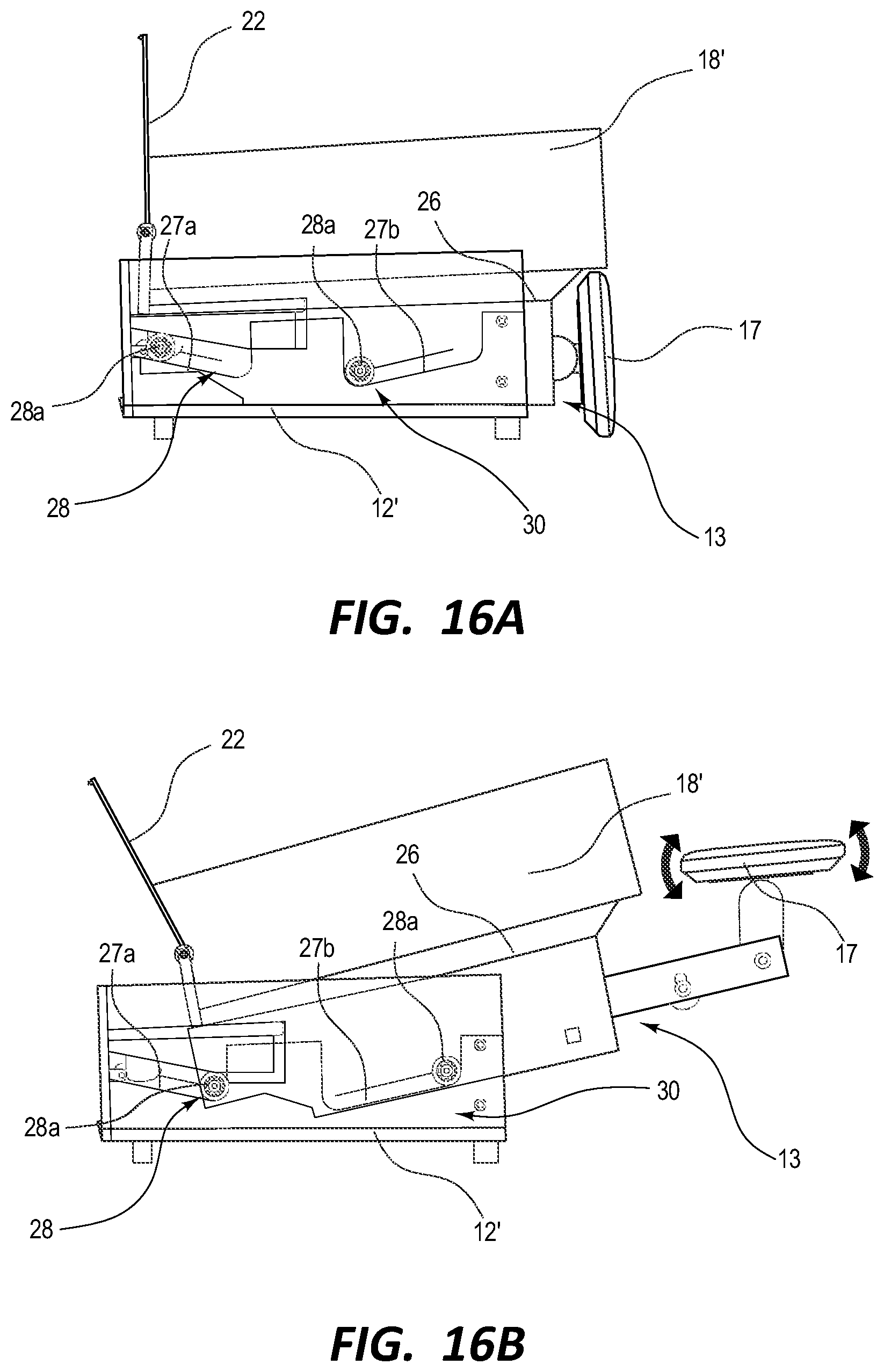 Patent US12396557 Figure 18 – Modular furniture and reclining assemblies