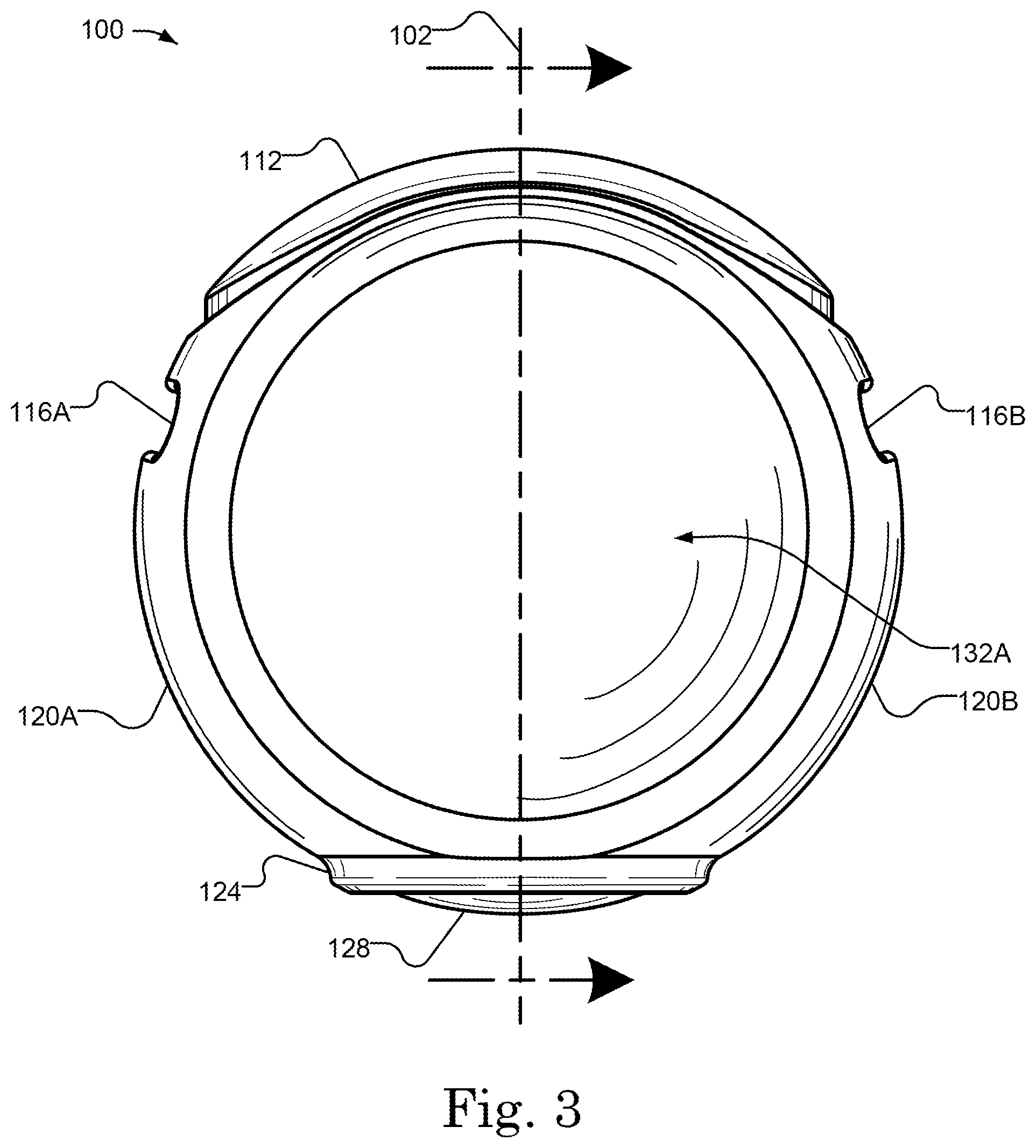 Patent US12396561 Figure 3 – Stackable active sitting chair