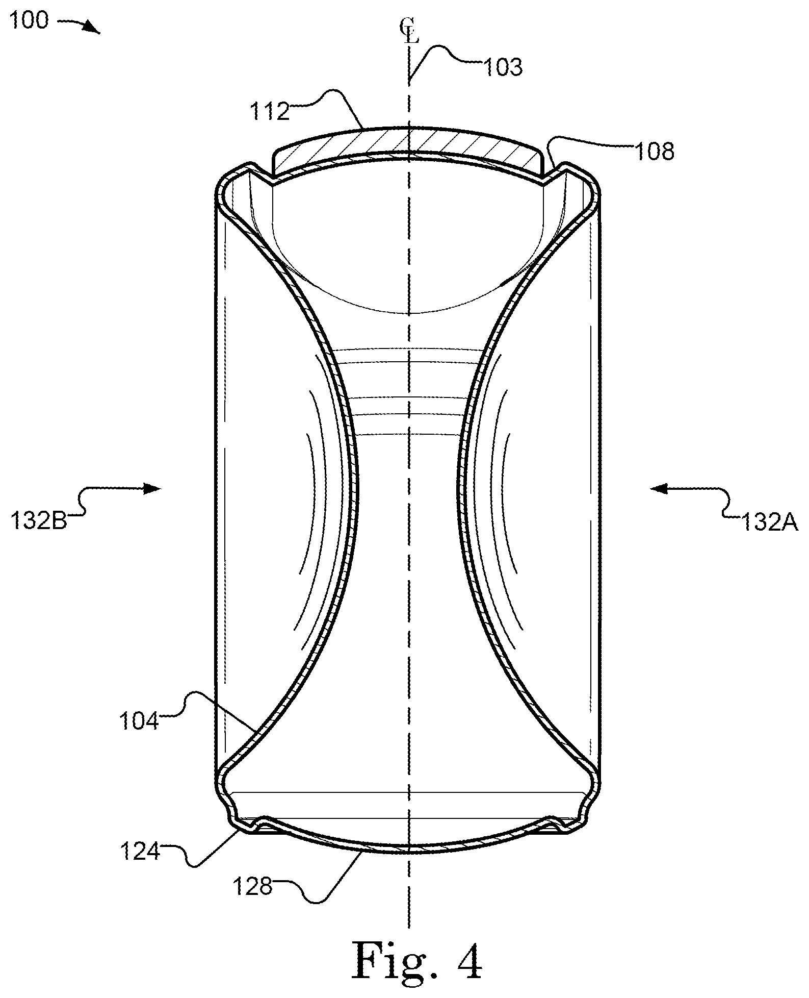 Patent US12396561 Figure 4 – Stackable active sitting chair