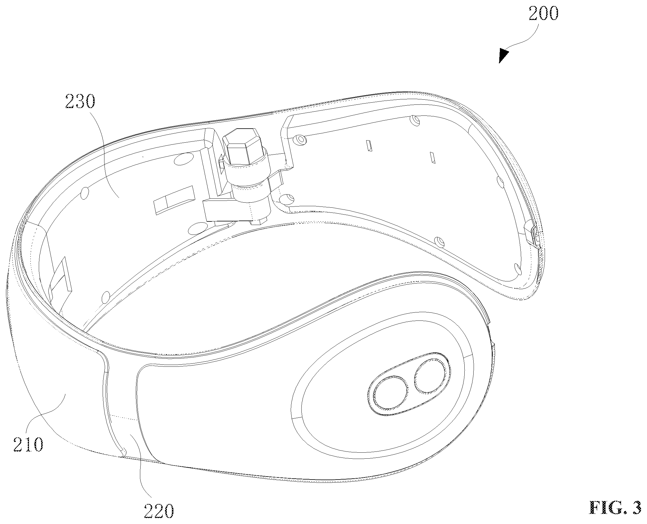Patent US12396562 Figure 3 – Travel pillow