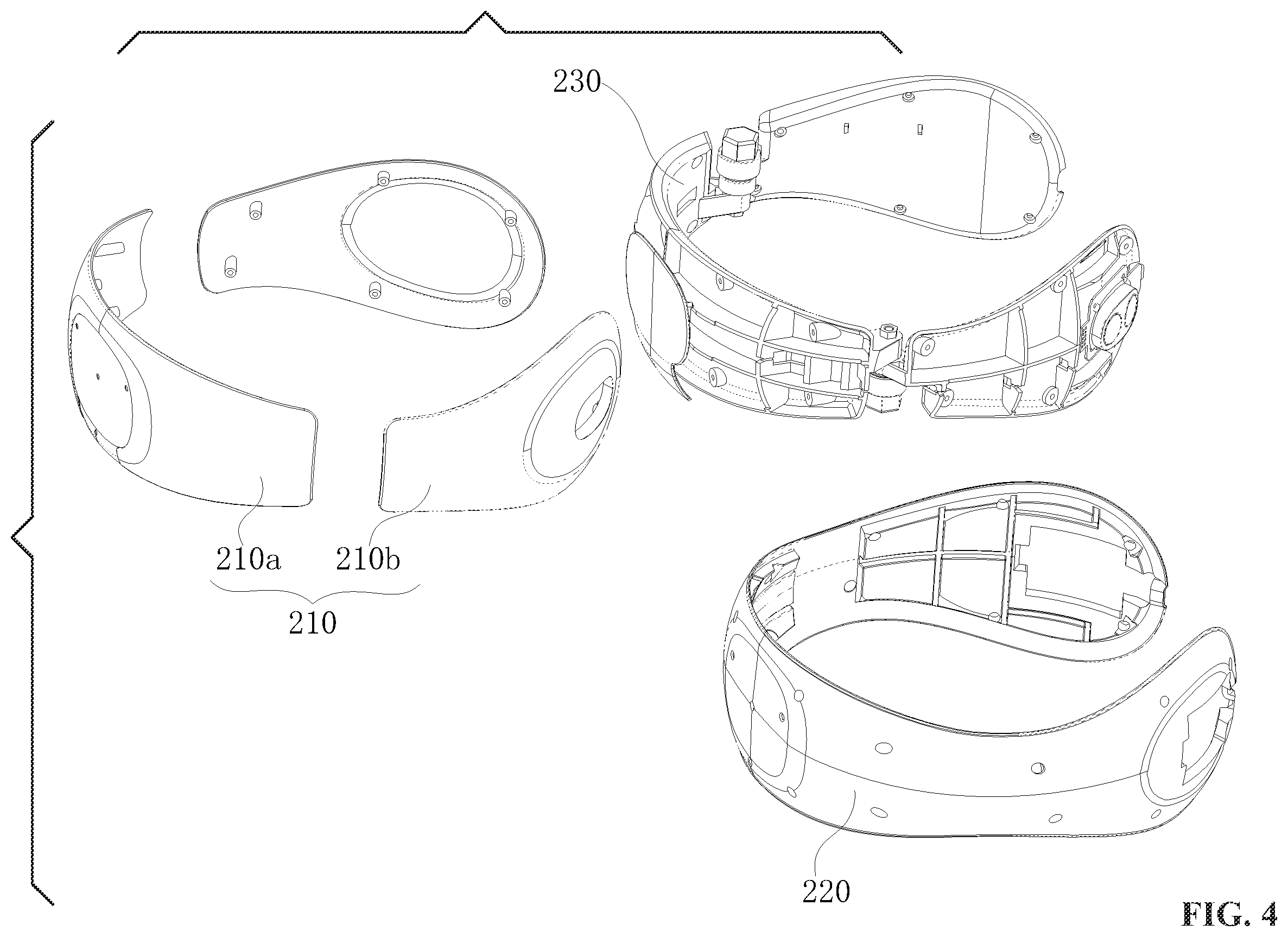 Patent US12396562 Figure 4 – Travel pillow