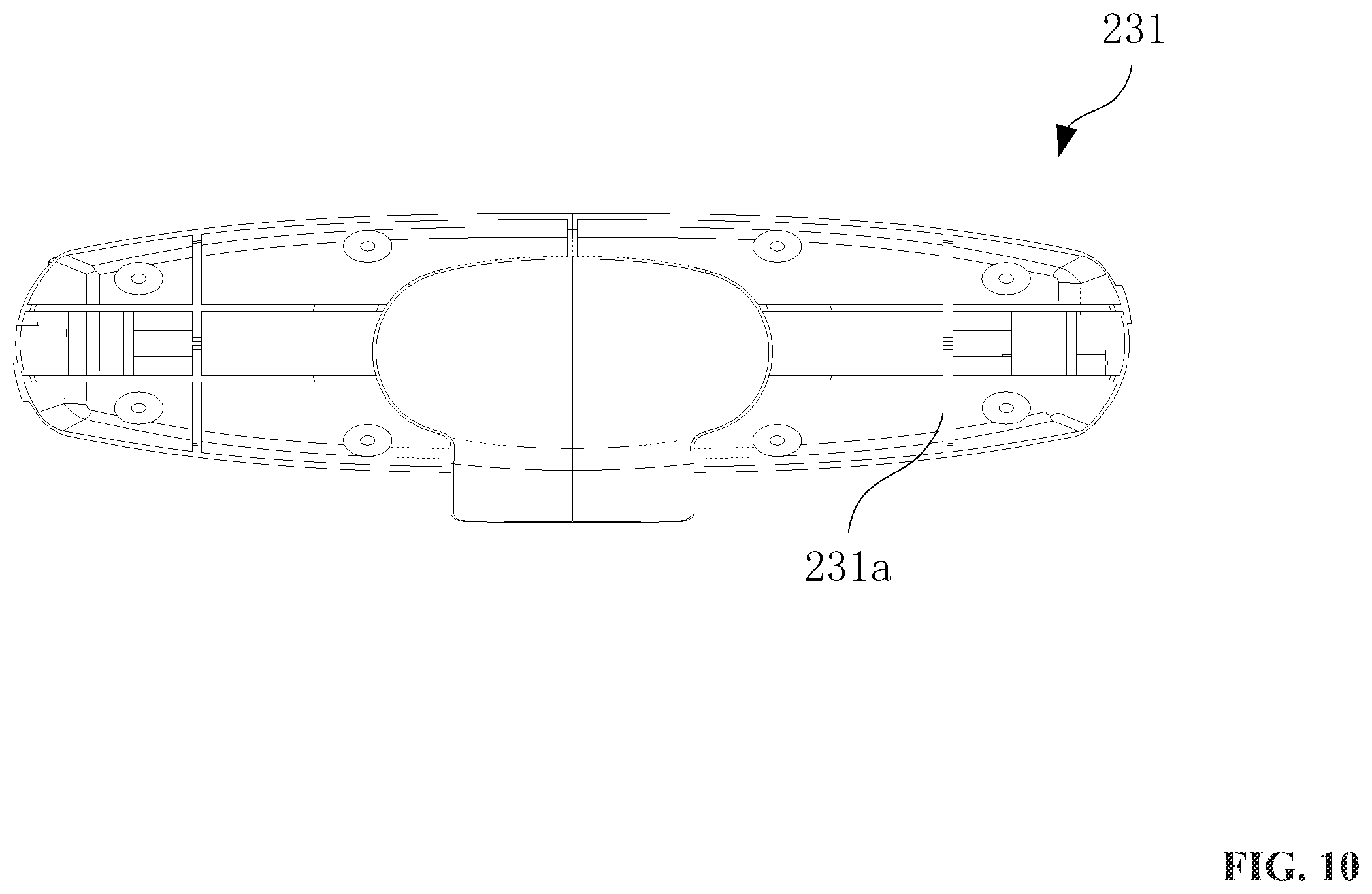 Patent US12396562 Figure 10 – Travel pillow