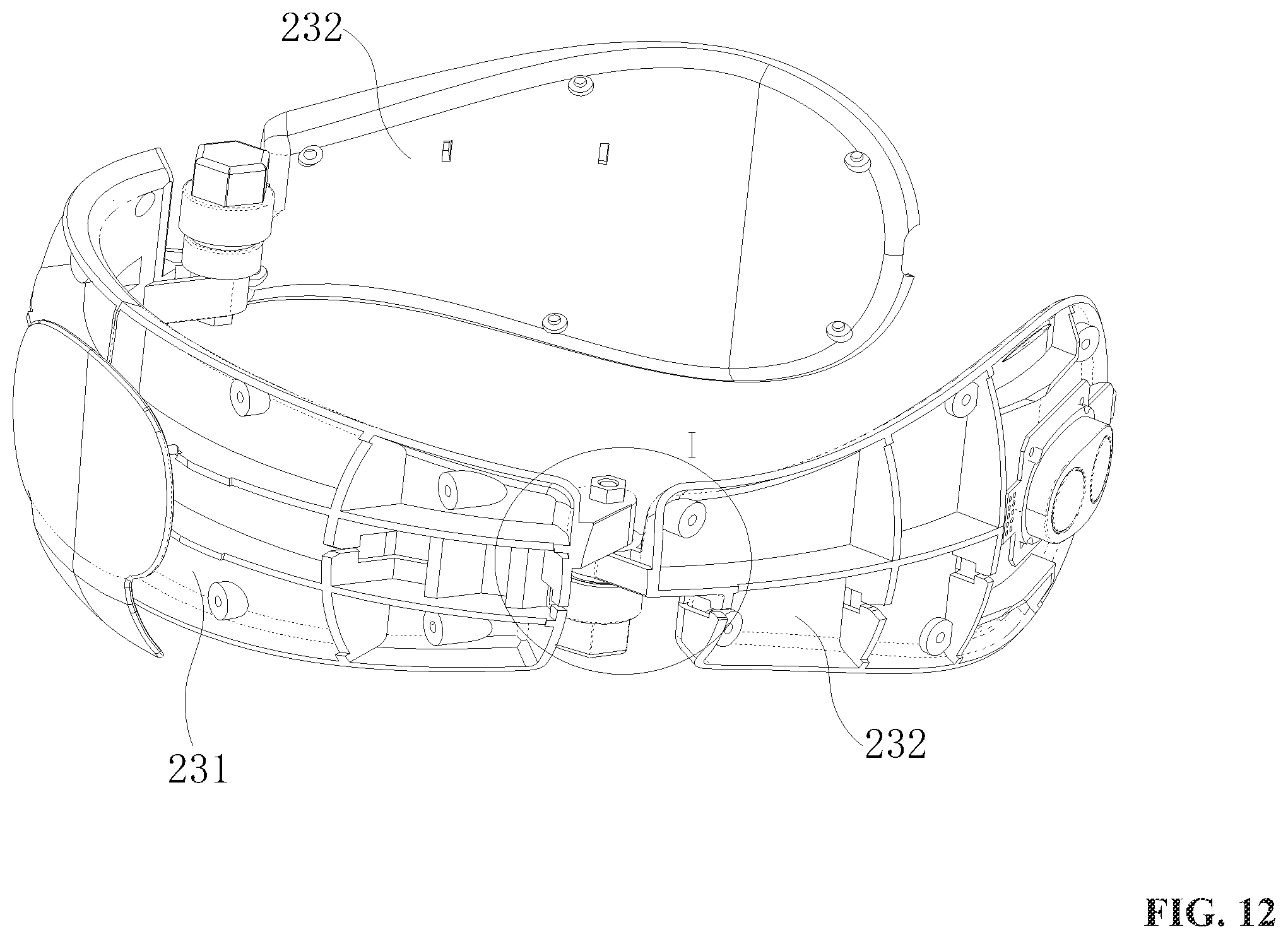Patent US12396562 Figure 12 – Travel pillow