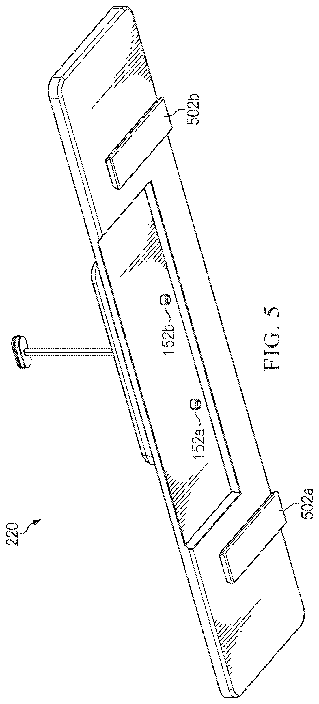 Patent US12396564 Figure 5 – Outdoor furniture piece with temperature control