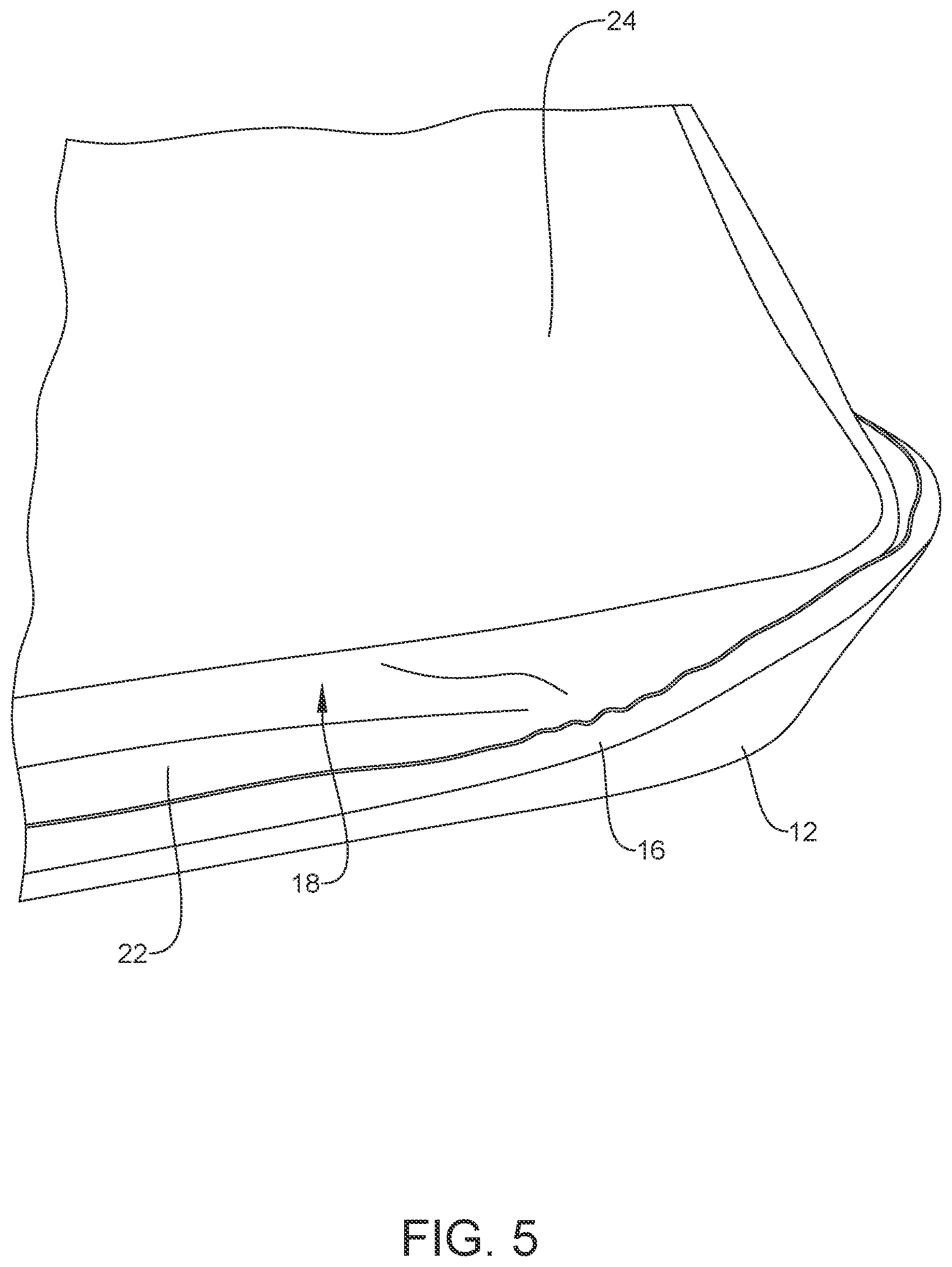 Patent US12396569 Figure 5 – Mattress assembly