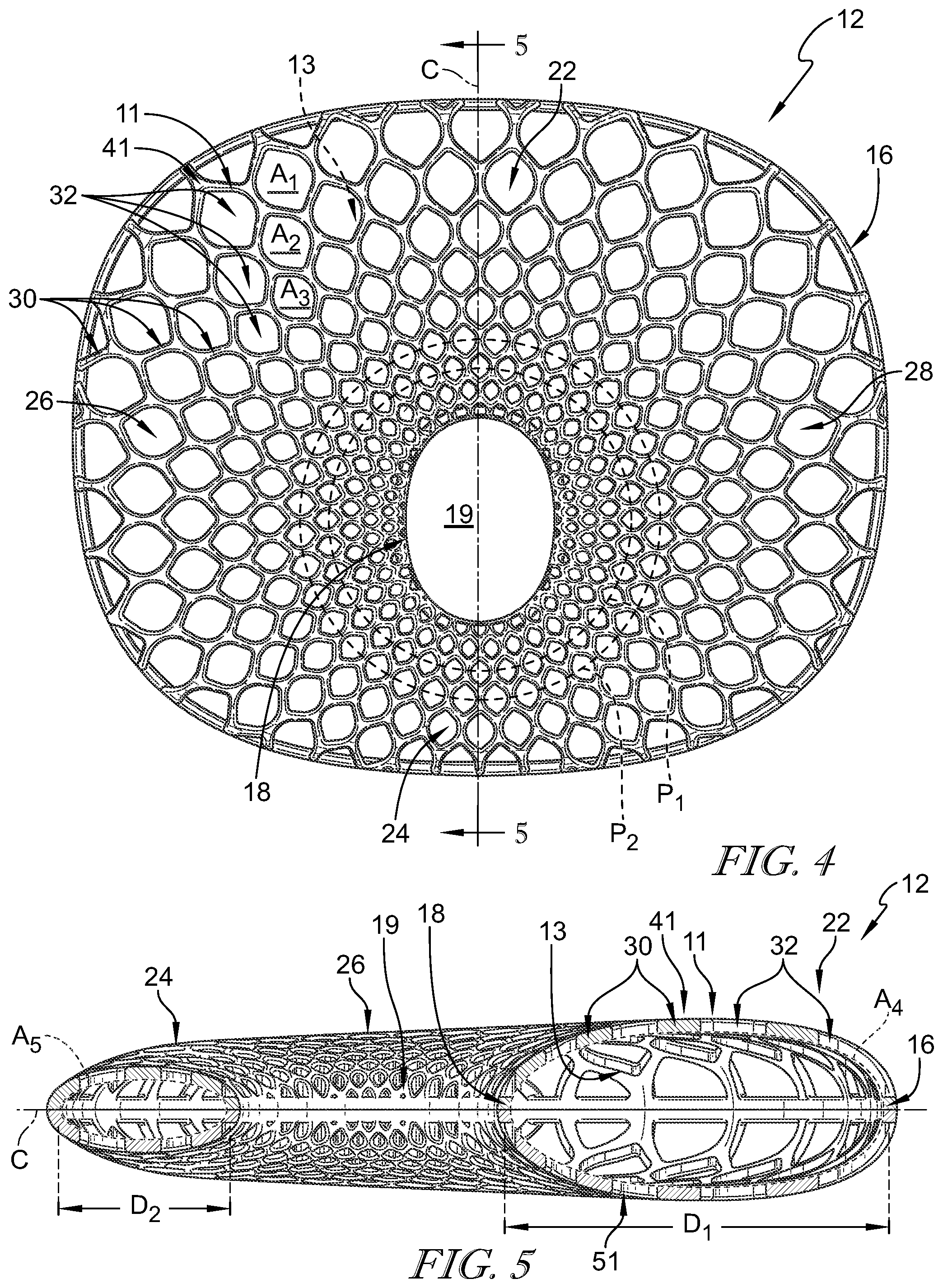 Patent US12396570 Figure 3 – Breathable cushion