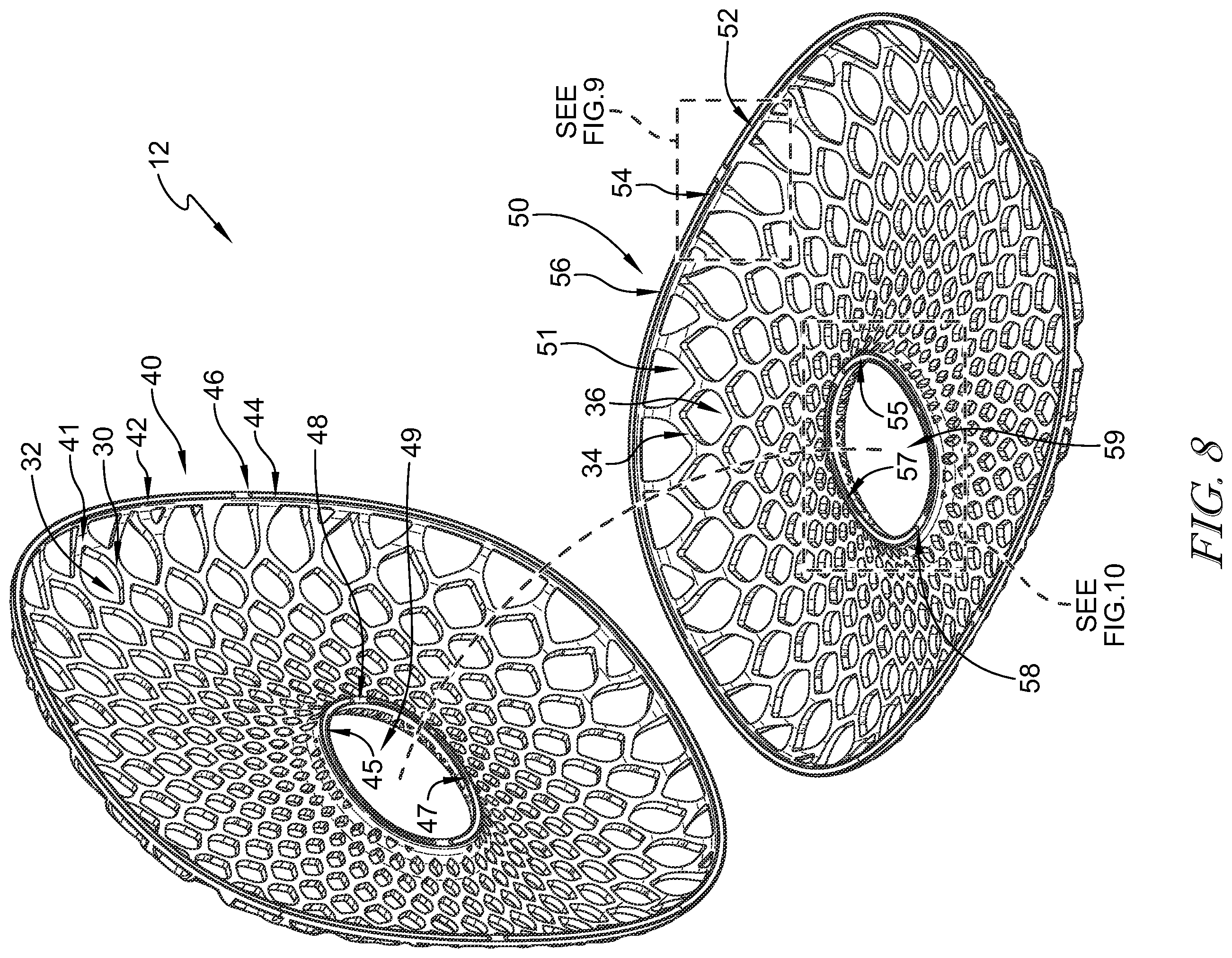 Patent US12396570 Figure 5 – Breathable cushion