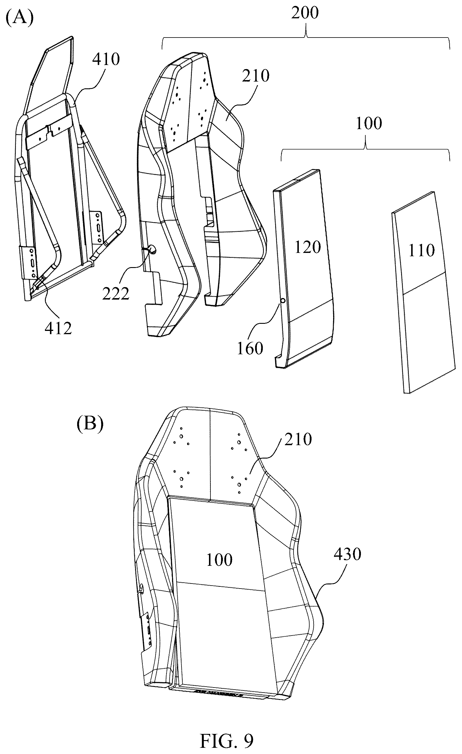 Patent US12396571 Figure 8 – Supportive apparatus for a furniture item